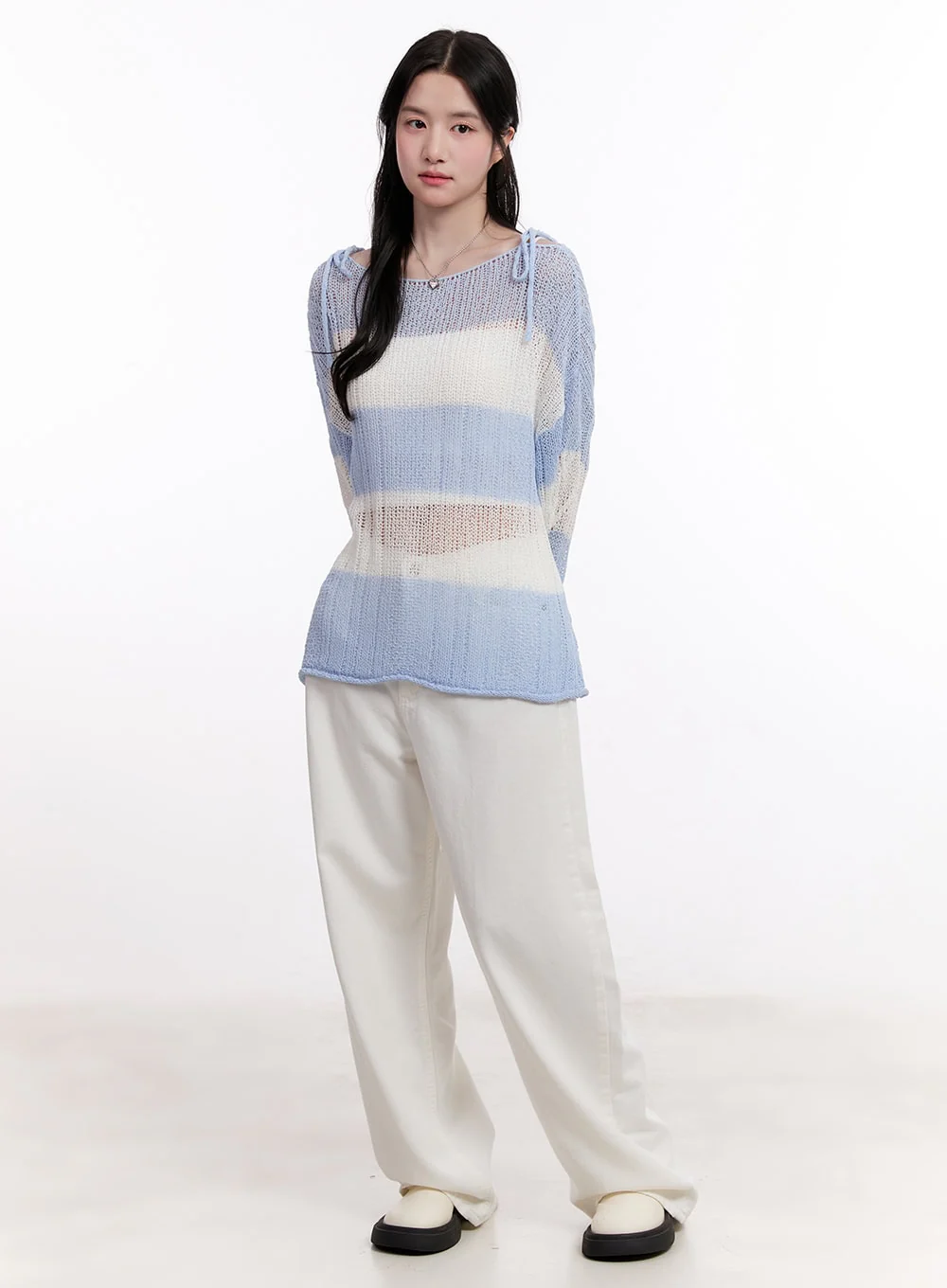 Classic Cotton Straight-Leg Pants CM527 - Image 2