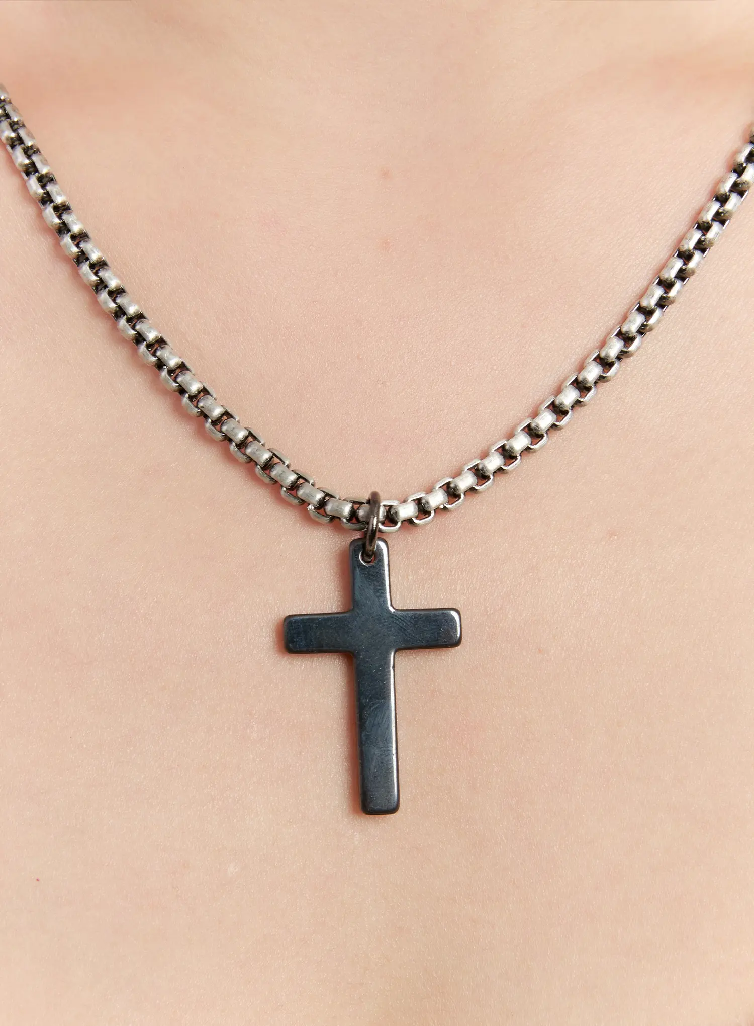 Classic Cross Pendant Necklace IN528 - Image 2