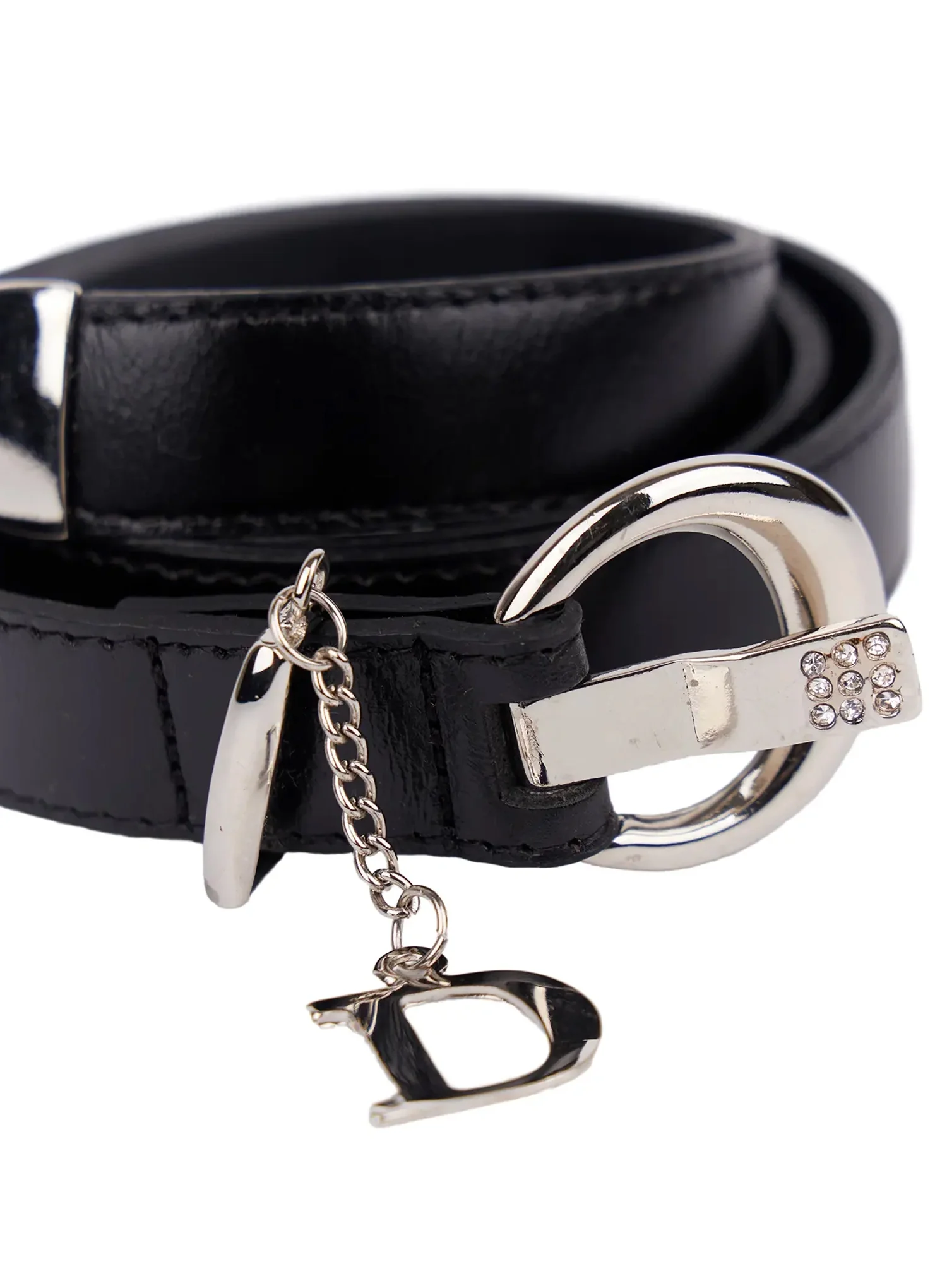 Classic D-Buckle Leather Belt CA513 - Image 9