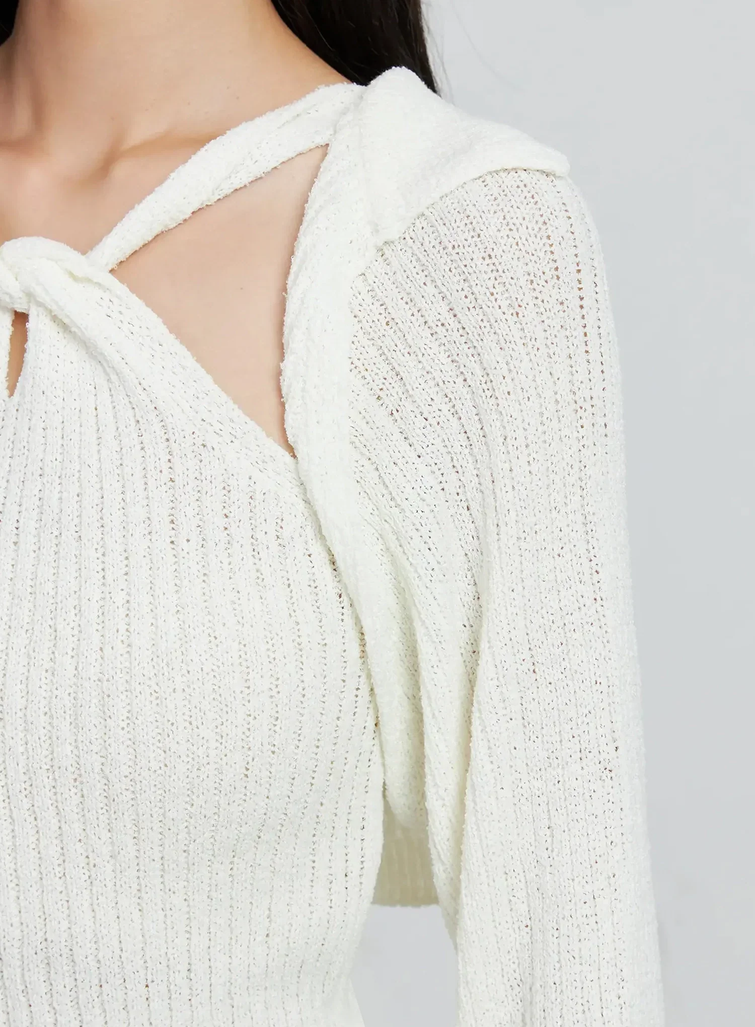 Classic Knit Bolero Cardigan IO530 - Image 3