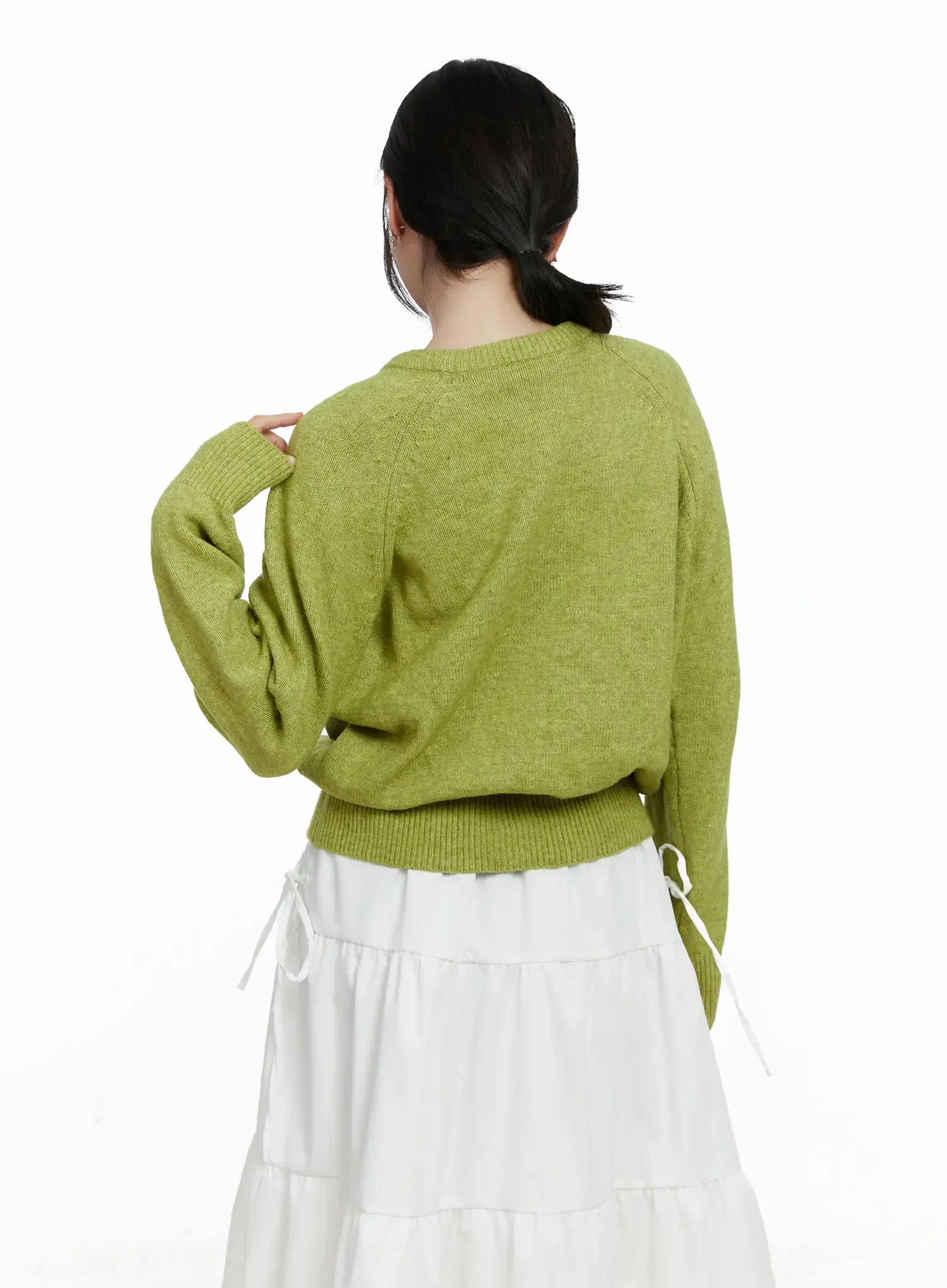 Classic Loose Fit Sweater F502 - Image 10