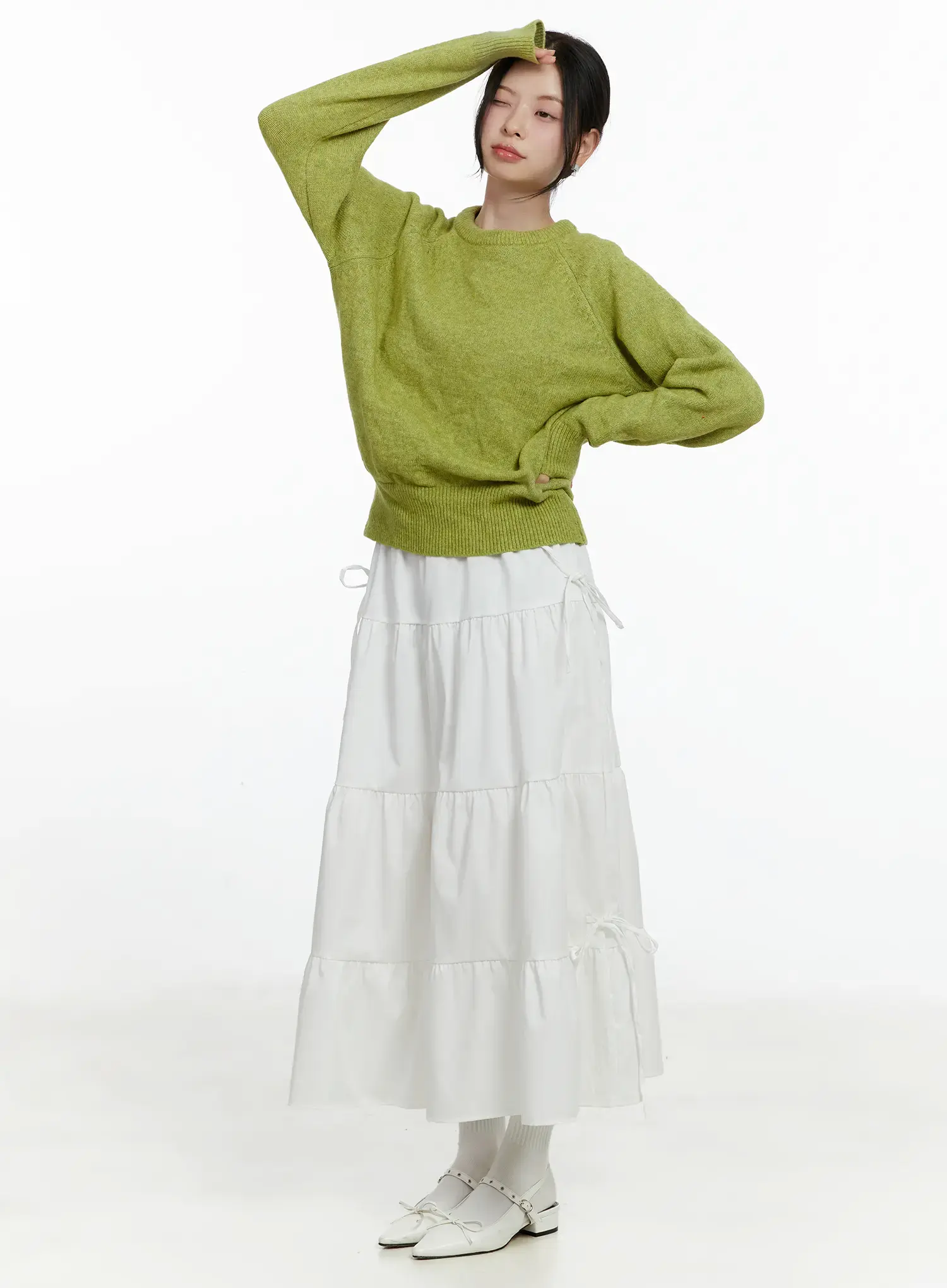 Classic Loose Fit Sweater F502 - Image 8