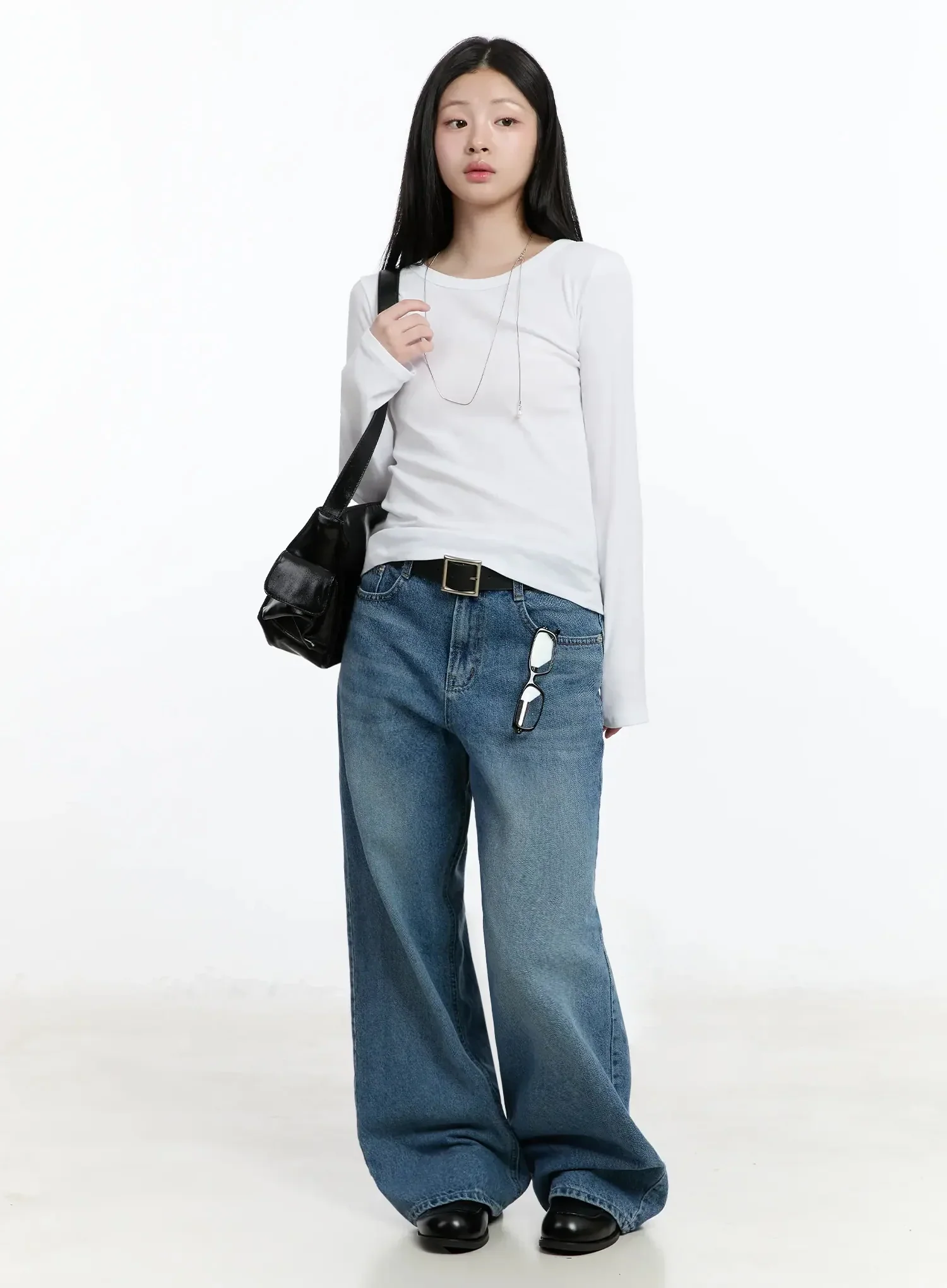 Classic Round Neck Long Sleeve Top IM519 - Image 13