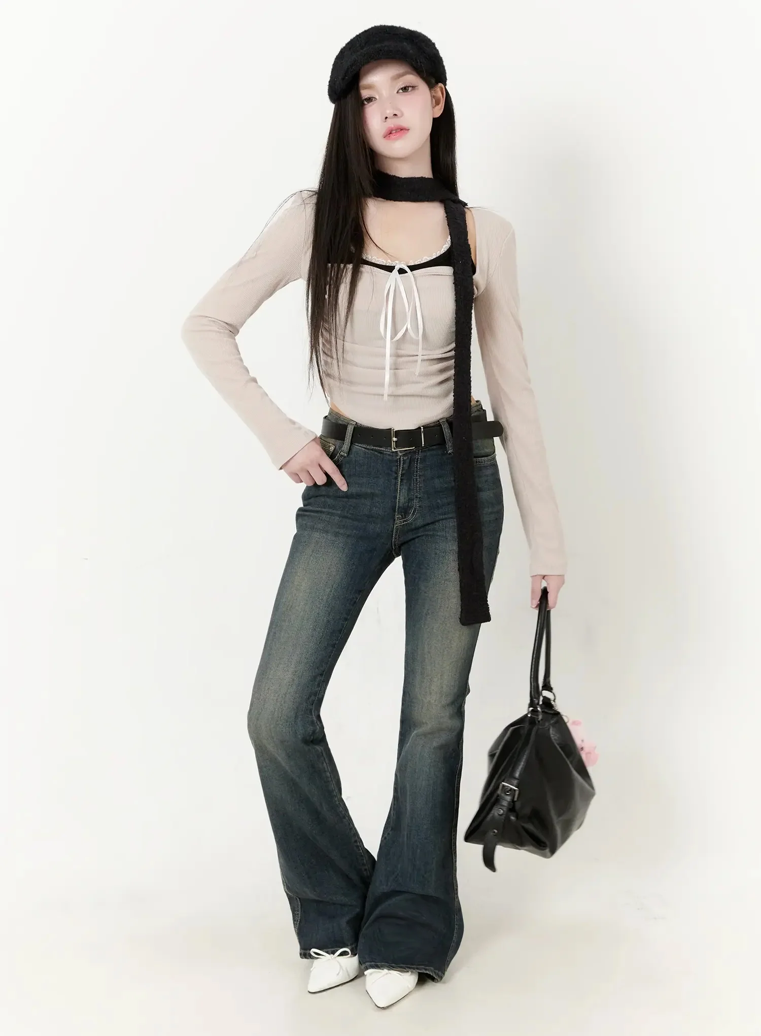 Classic Square Buckle Belt IO520 - Image 6