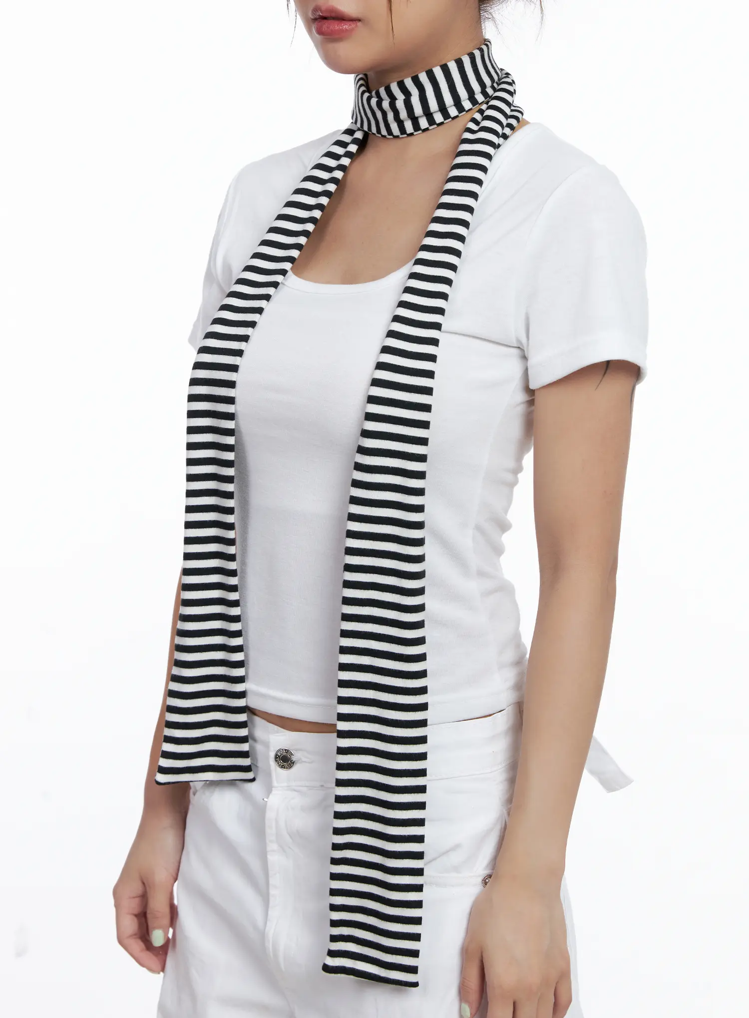Classic Striped Scarf CL514 - Image 2