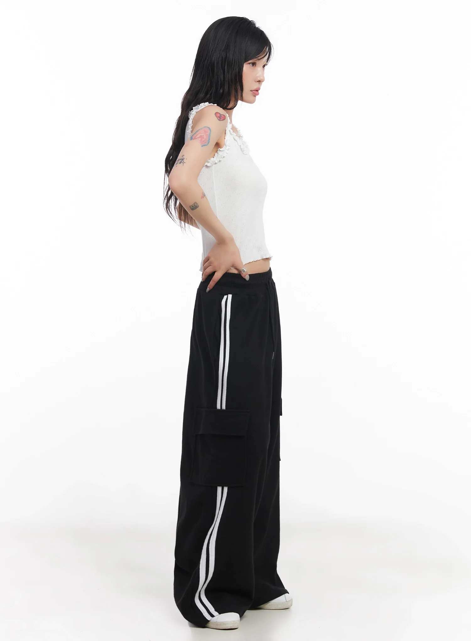 Classic Striped Sweatpant Joggers IC503 - Image 10
