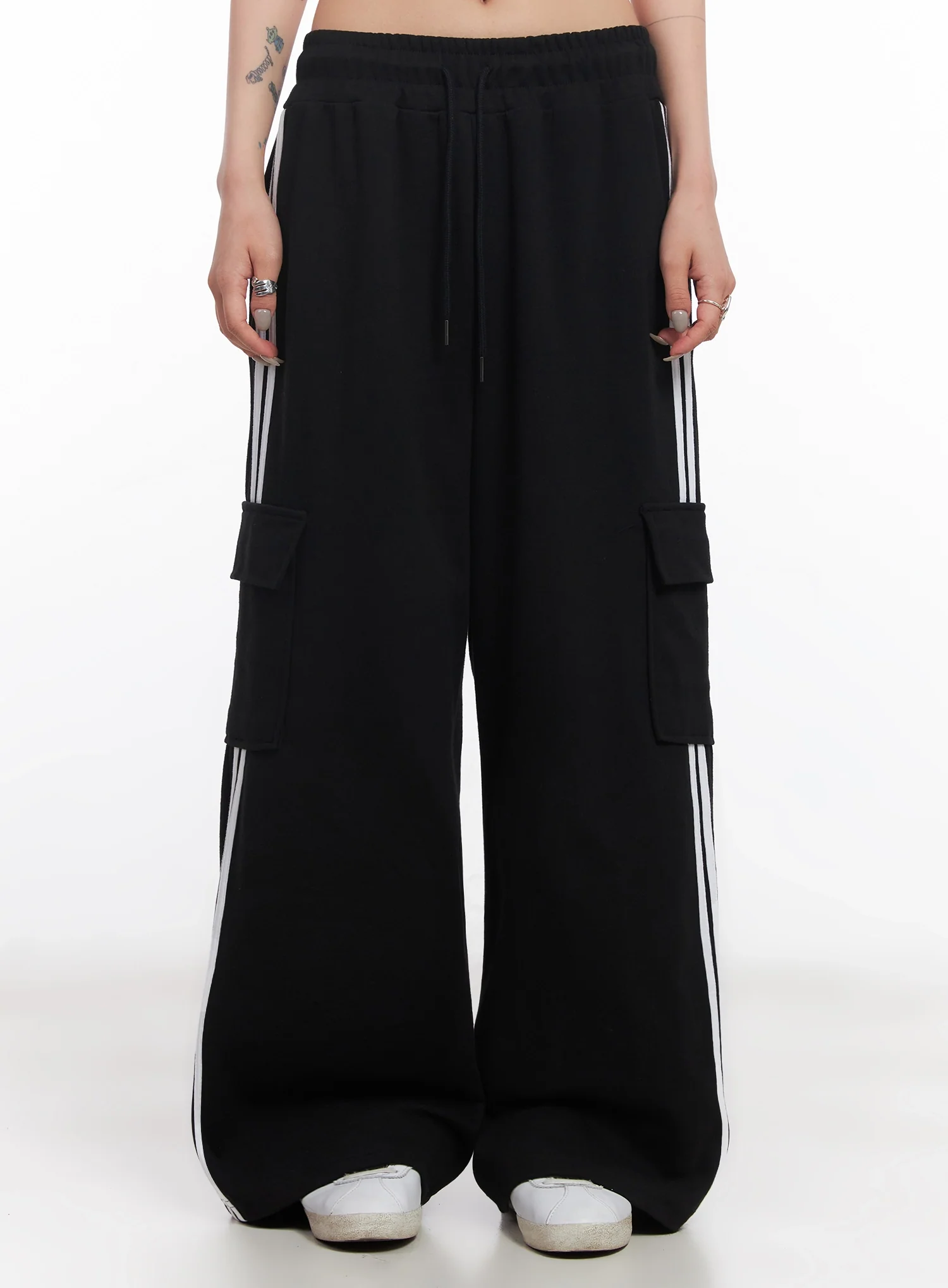 Classic Striped Sweatpant Joggers IC503 - Image 4