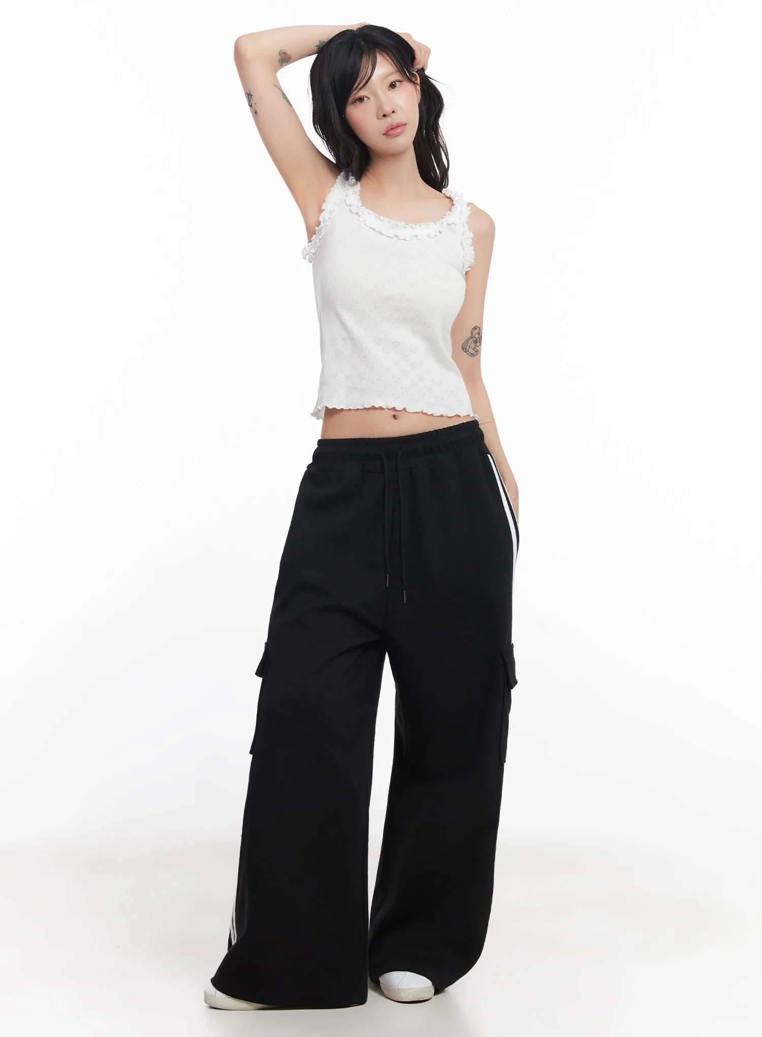 Classic Striped Sweatpant Joggers IC503 - Image 6