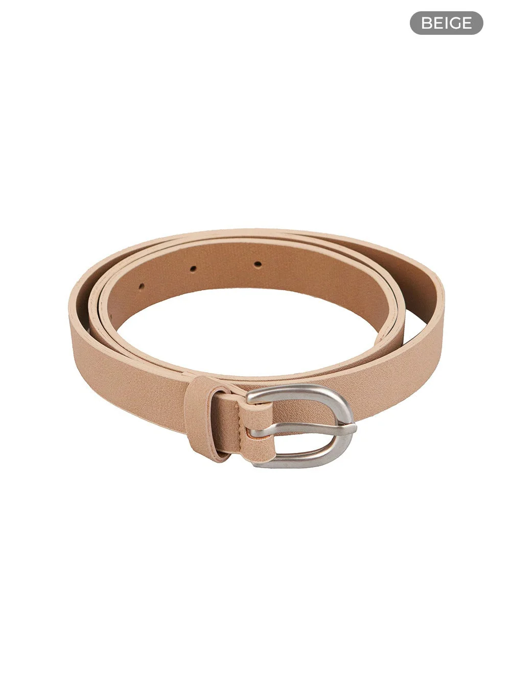 Classic Thin Buckle Belt OO416 - Image 10
