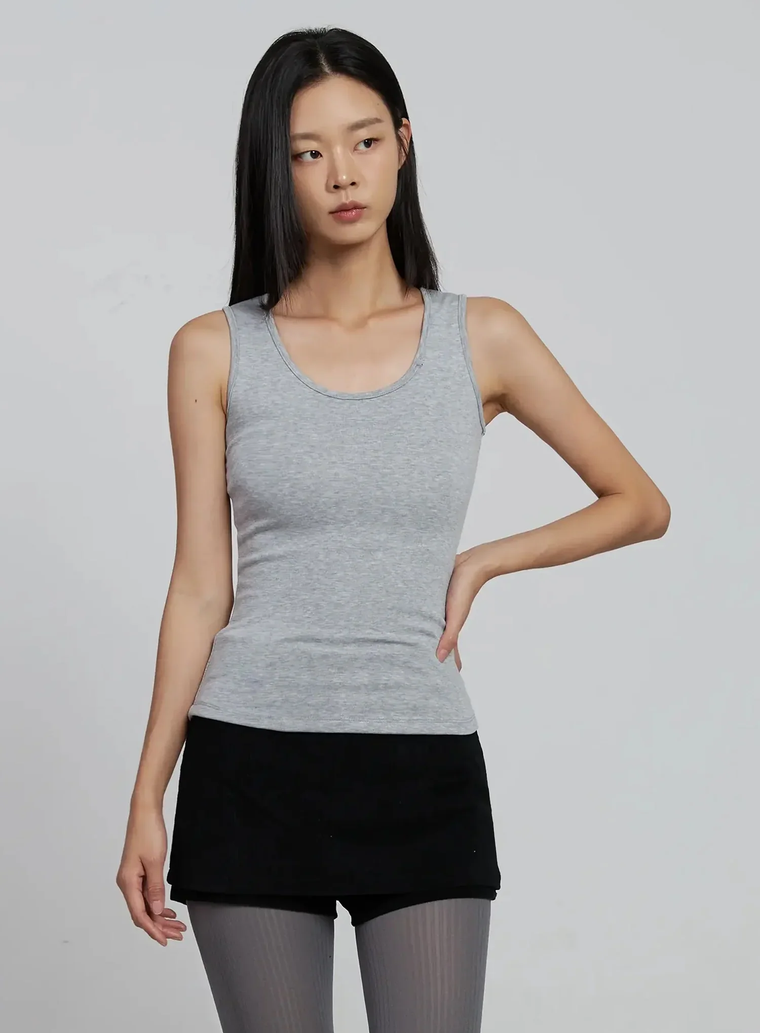 Classic U-Neck Tank Top IM520 - Image 9