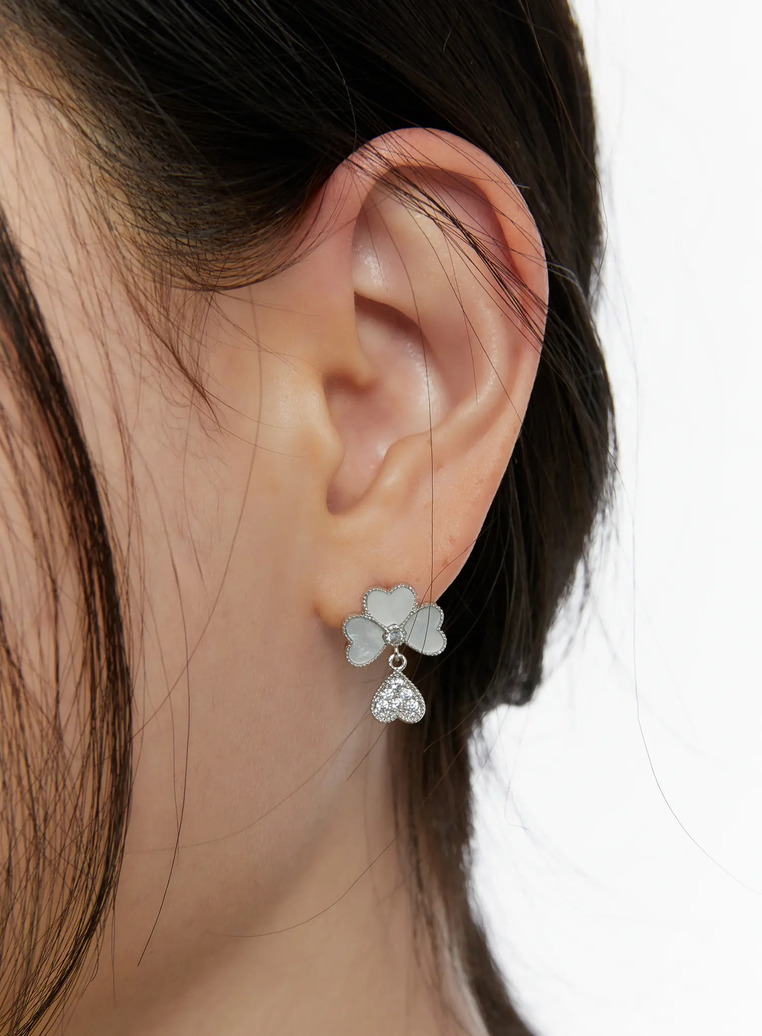 Clover Drop Earrings F502