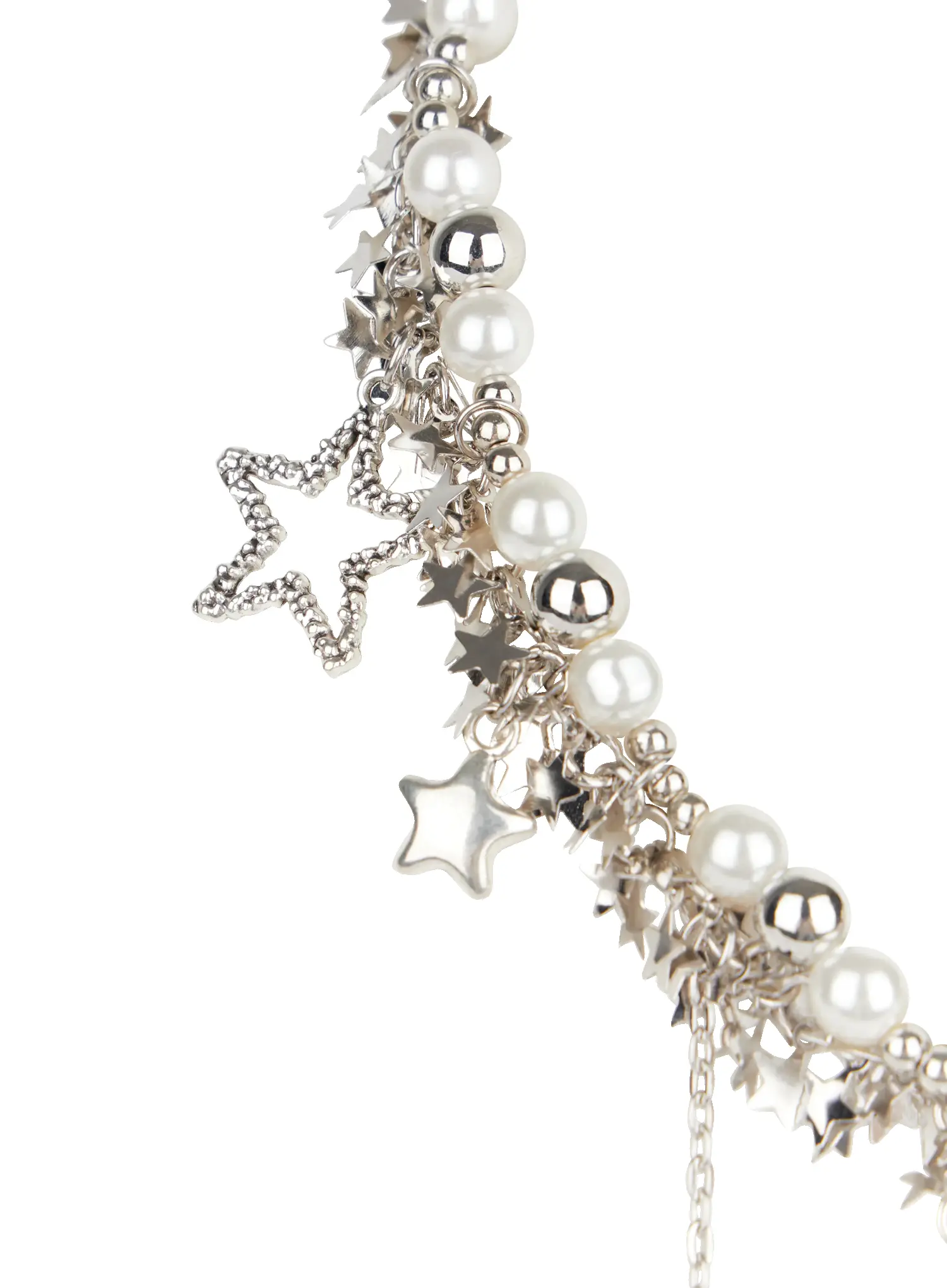 Cluster Bead Star Necklace CO503 - Image 5