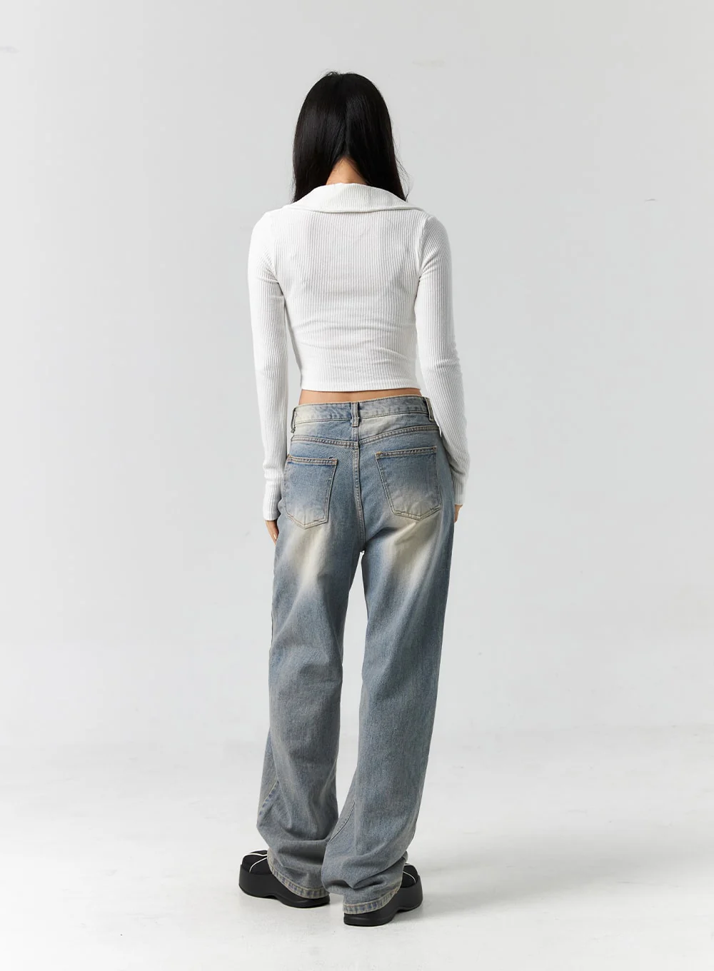 Collar Crop Top CS308 - Image 9