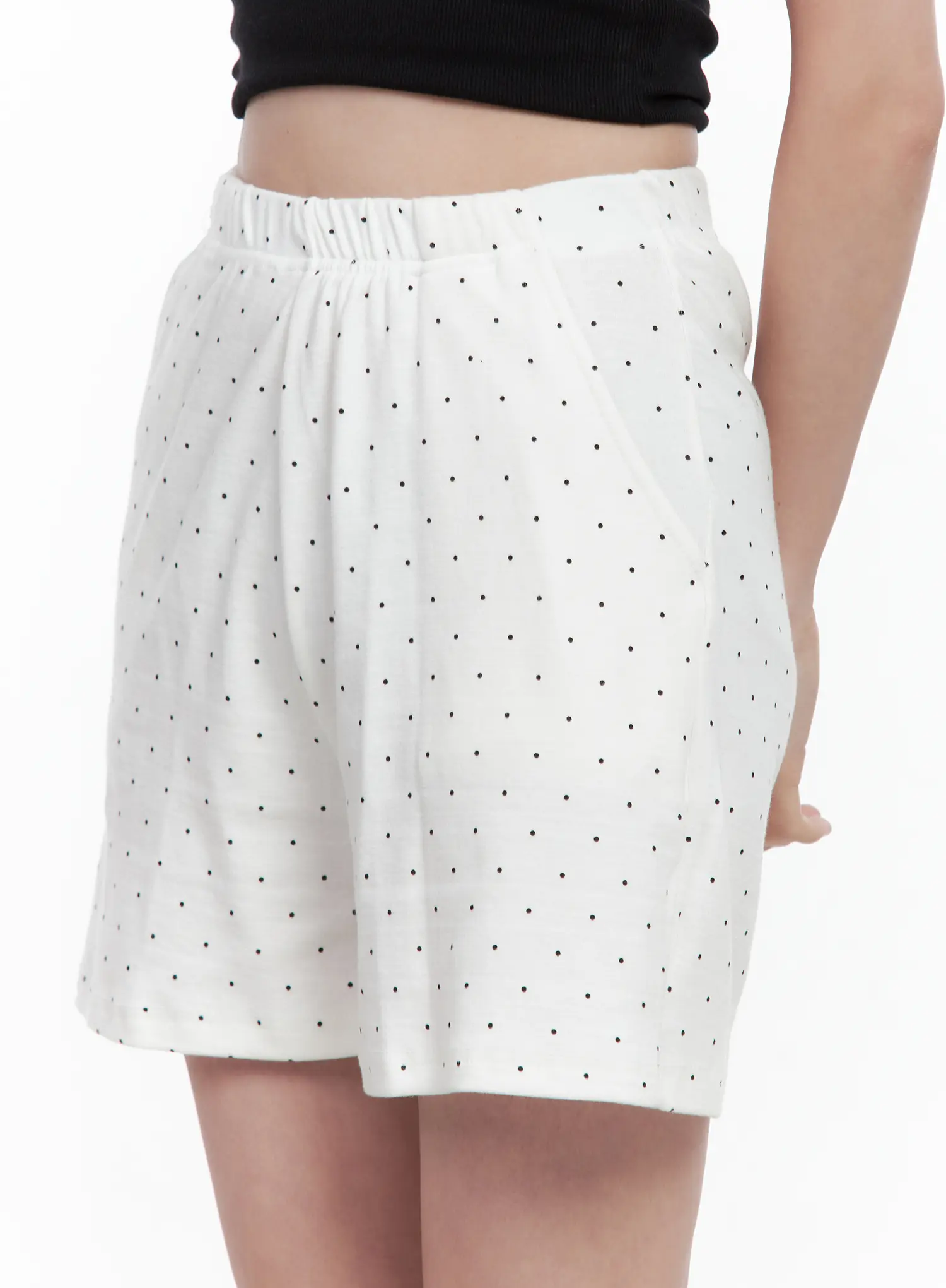 Comfy Polka Dot Sweatshorts CL502 - Image 8