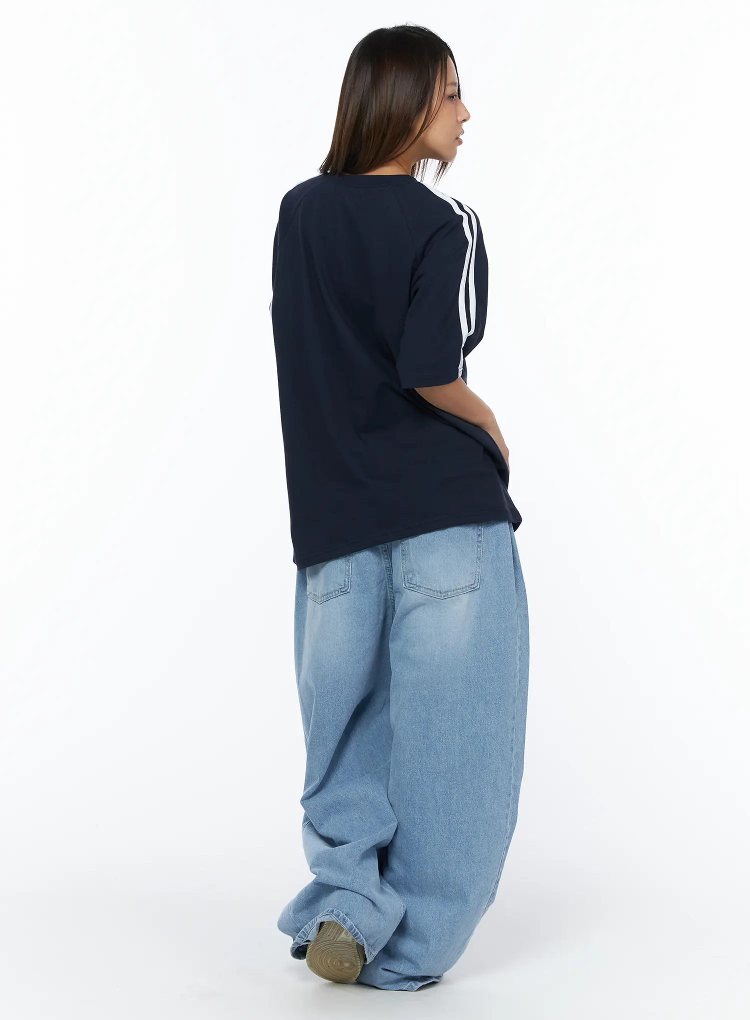 Connie Wide Leg Jeans CA516 - Image 7