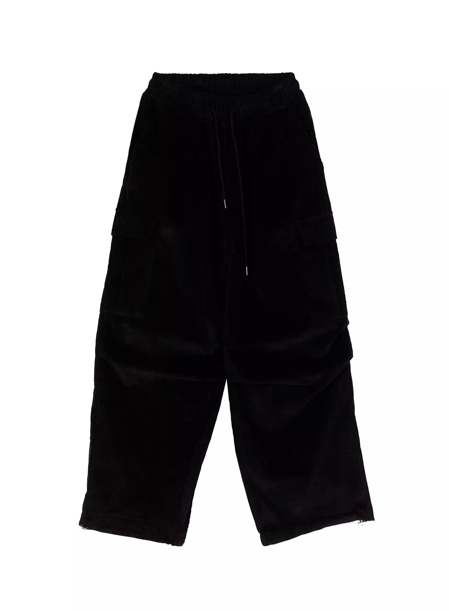 Corduroy Wide Cargo Pants IJ521 - Image 13
