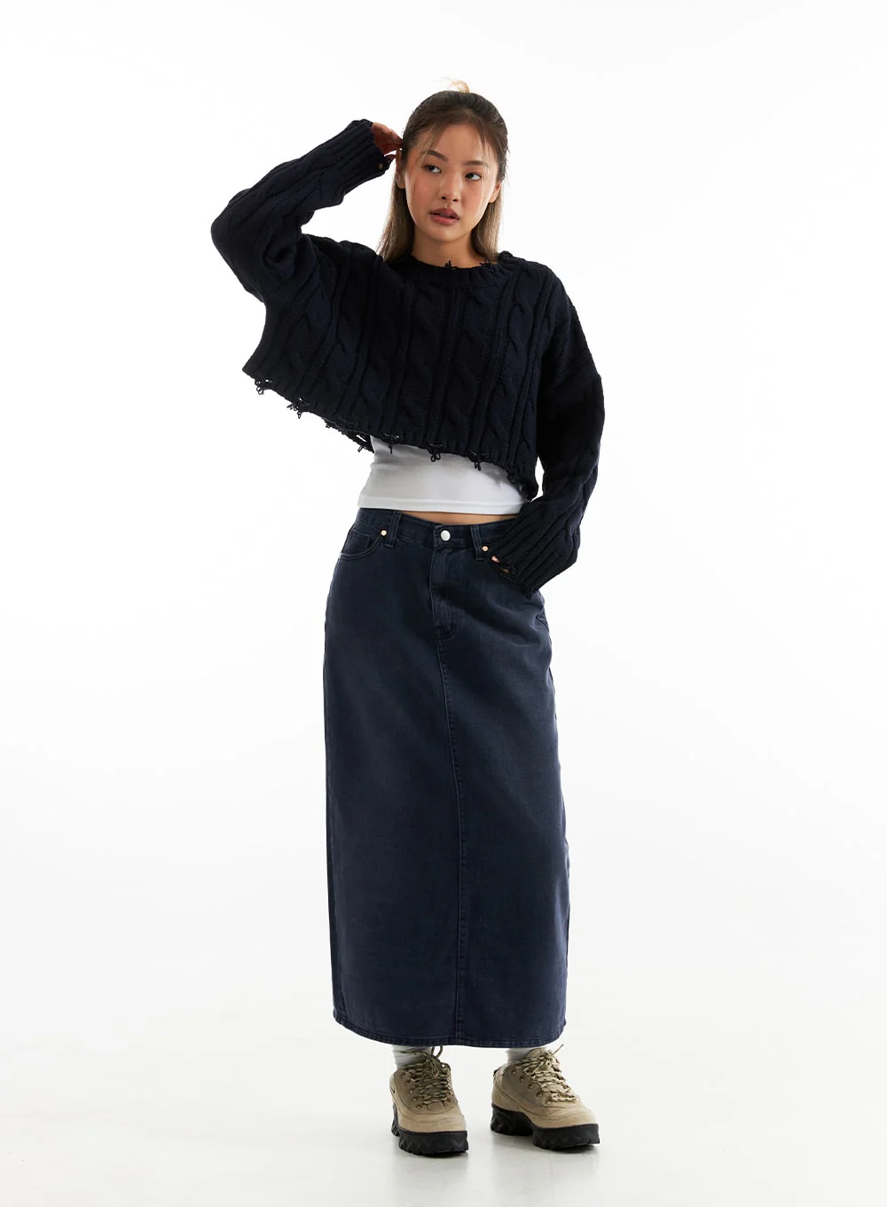 Cotton Bliss Maxi Skirt CO313 - Image 11