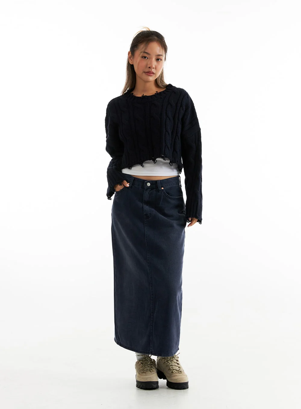 Cotton Bliss Maxi Skirt CO313 - Image 3