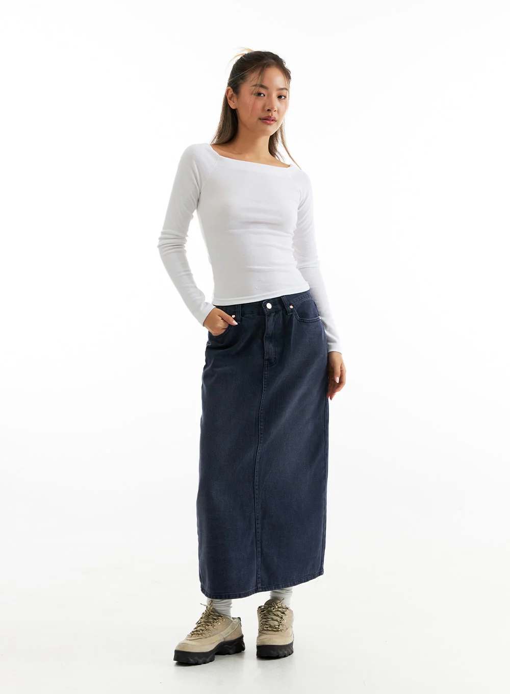 Cotton Bliss Maxi Skirt CO313 - Image 8