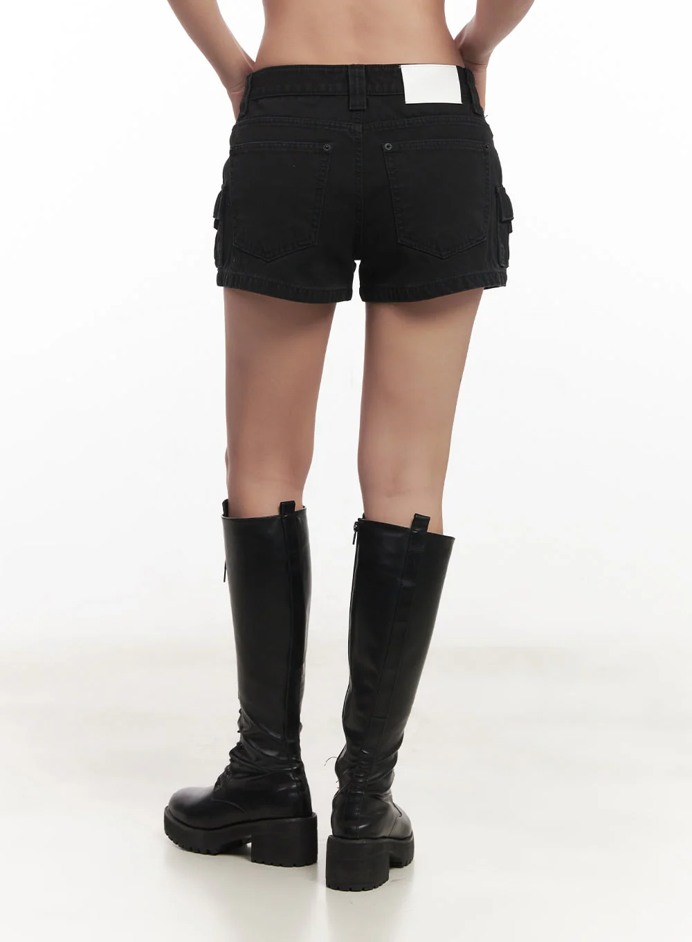 Cotton Cargo Shorts CA521 - Image 7
