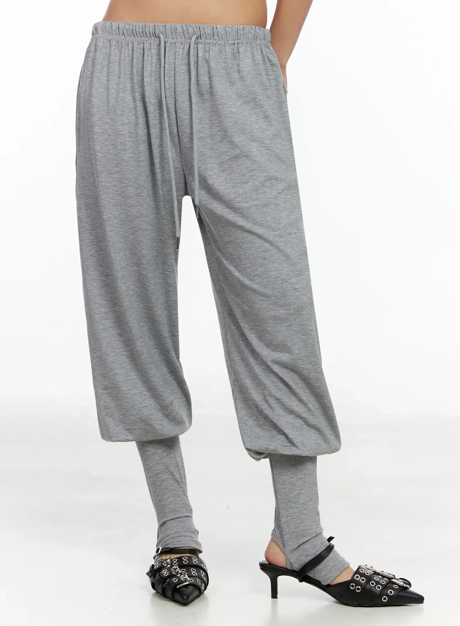 Cotton Leg Warmer Sweat Shorts IY515 - Image 5