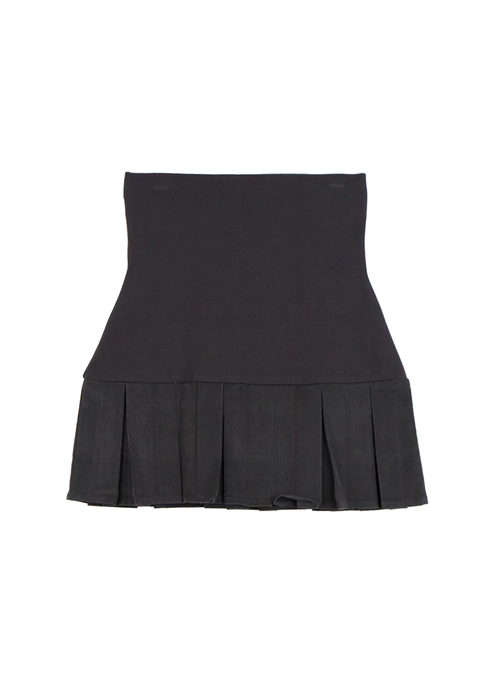 Cotton Pleated Mini Skirt CN425 - Image 9