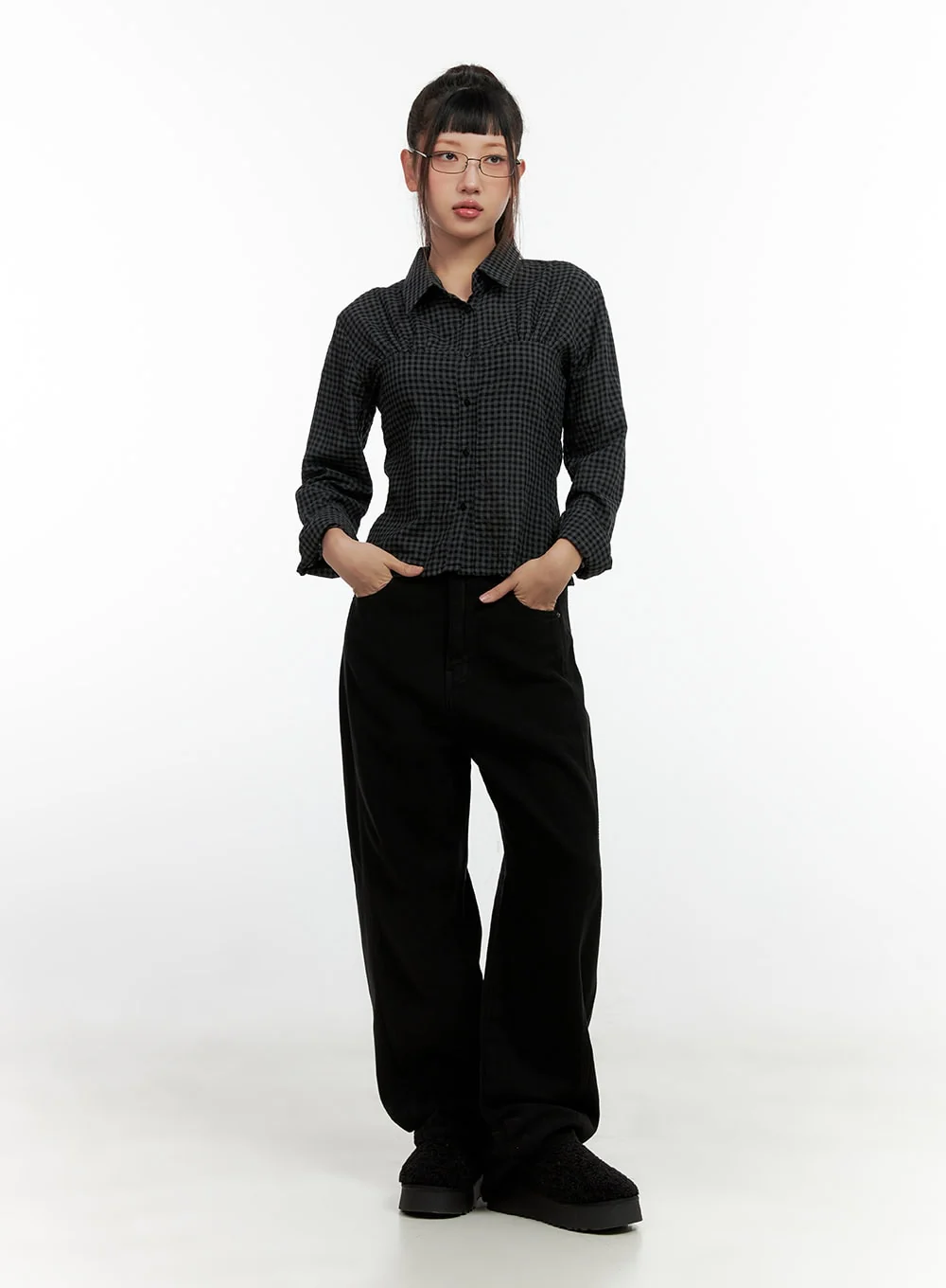 Cotton Wide Fit Trousers CN405 - Image 2