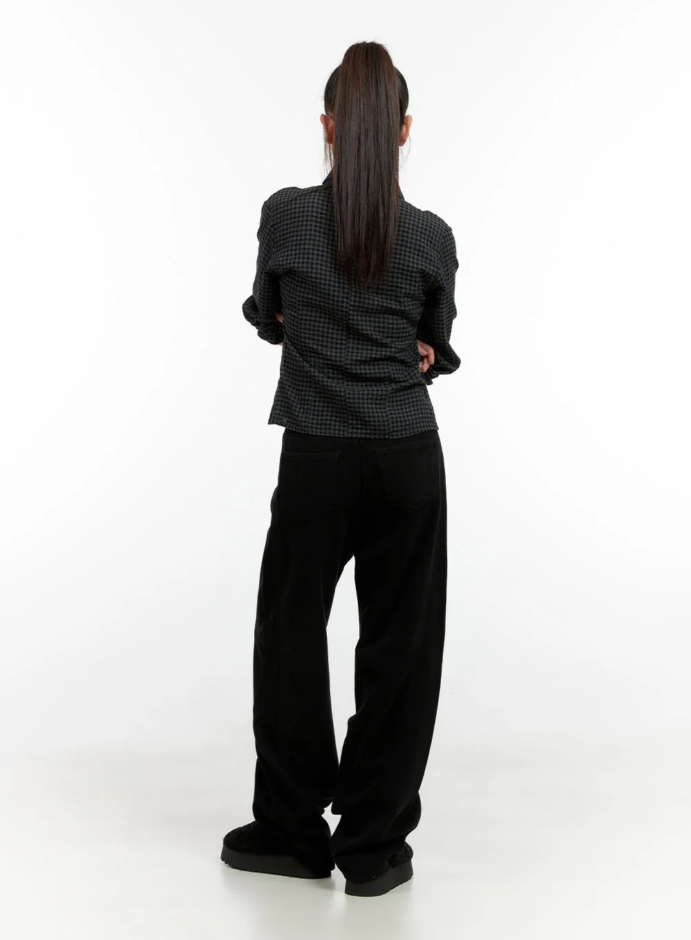 Cotton Wide Fit Trousers CN405 - Image 6