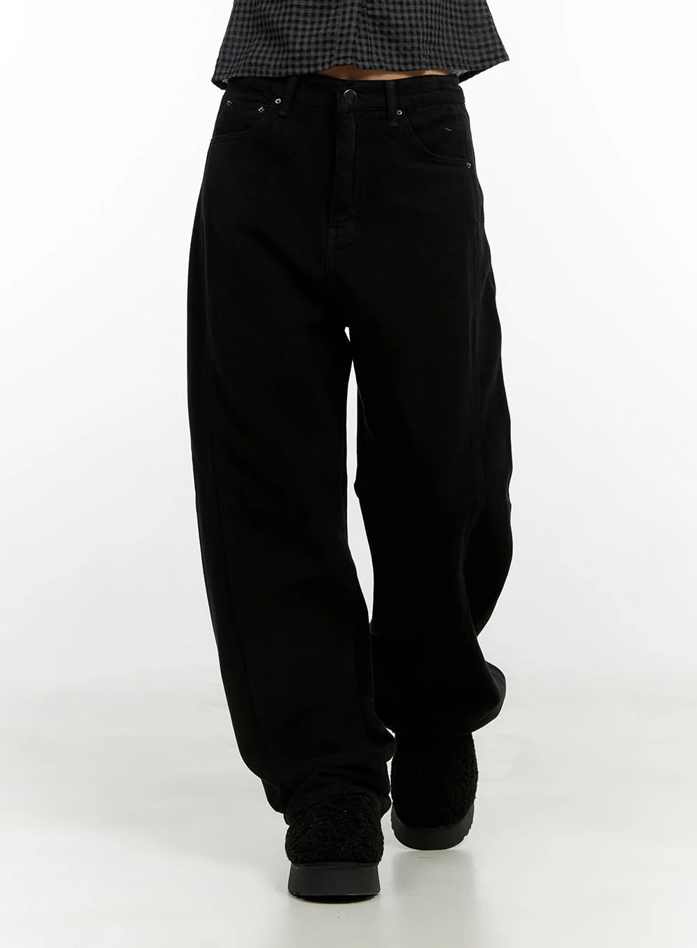 Cotton Wide Fit Trousers CN405 - Image 7