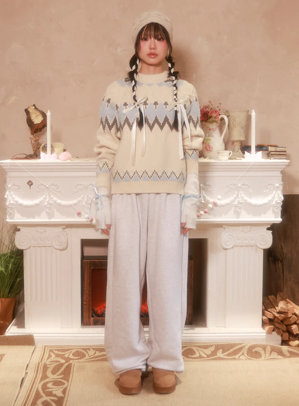 Cozy Comfort Cotton Sweatpants IO409 - Image 2