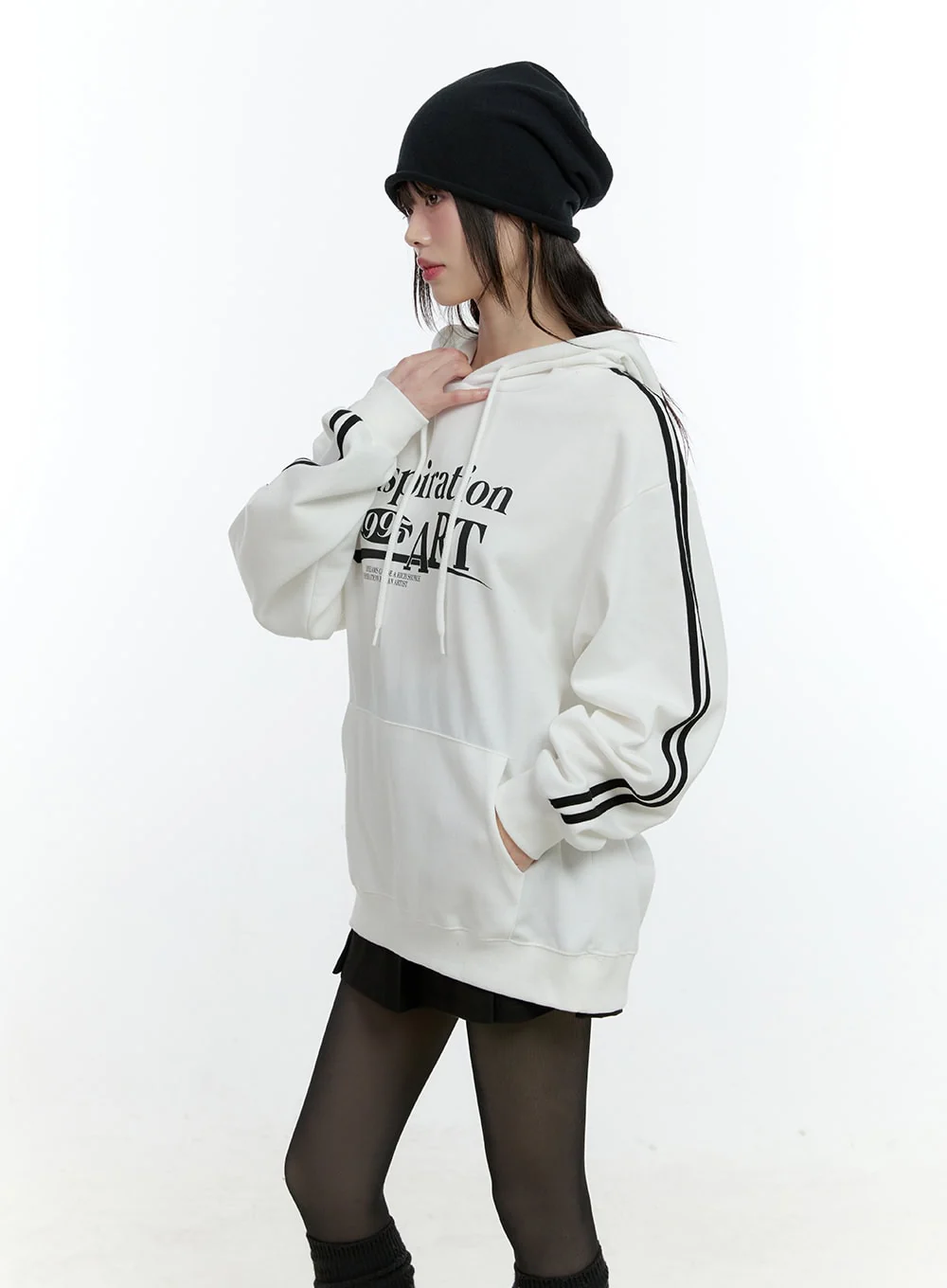 Cozy Graphic Sports Hoodie CF507 - Image 5
