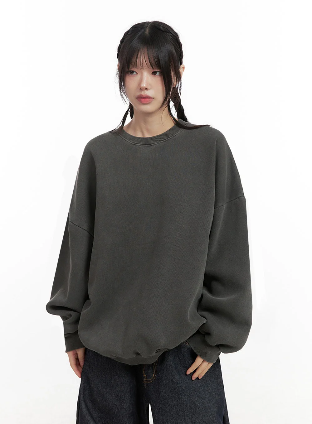 Cozy Oversized Crewneck IN427 - Image 14