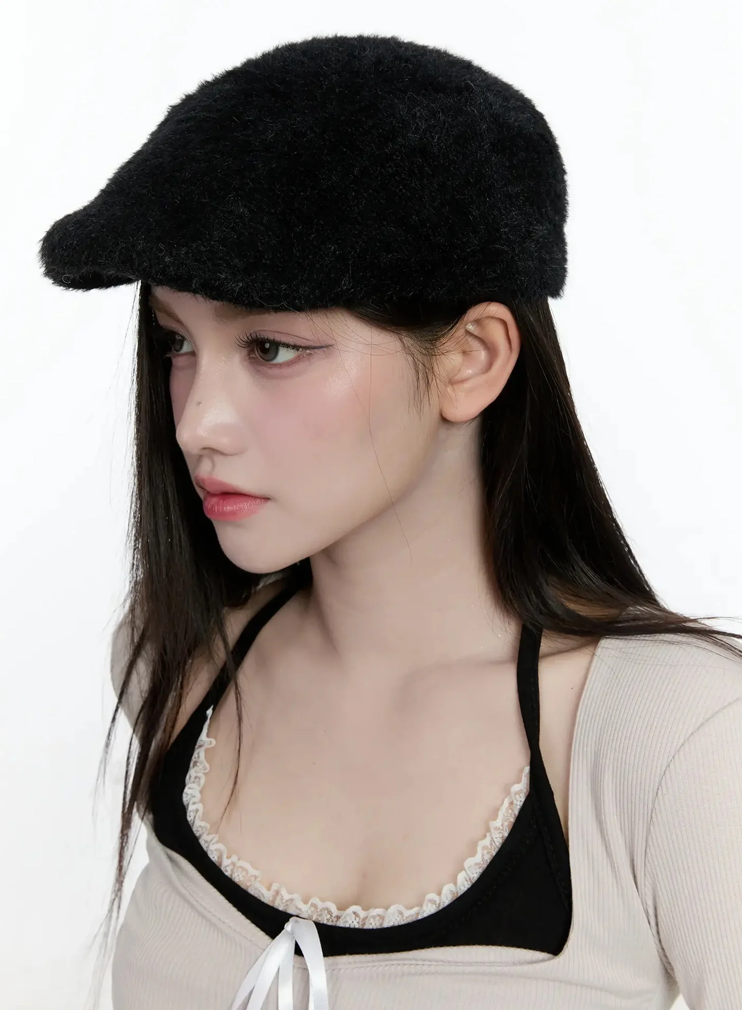 Cozy Woolen Flat Cap IO520