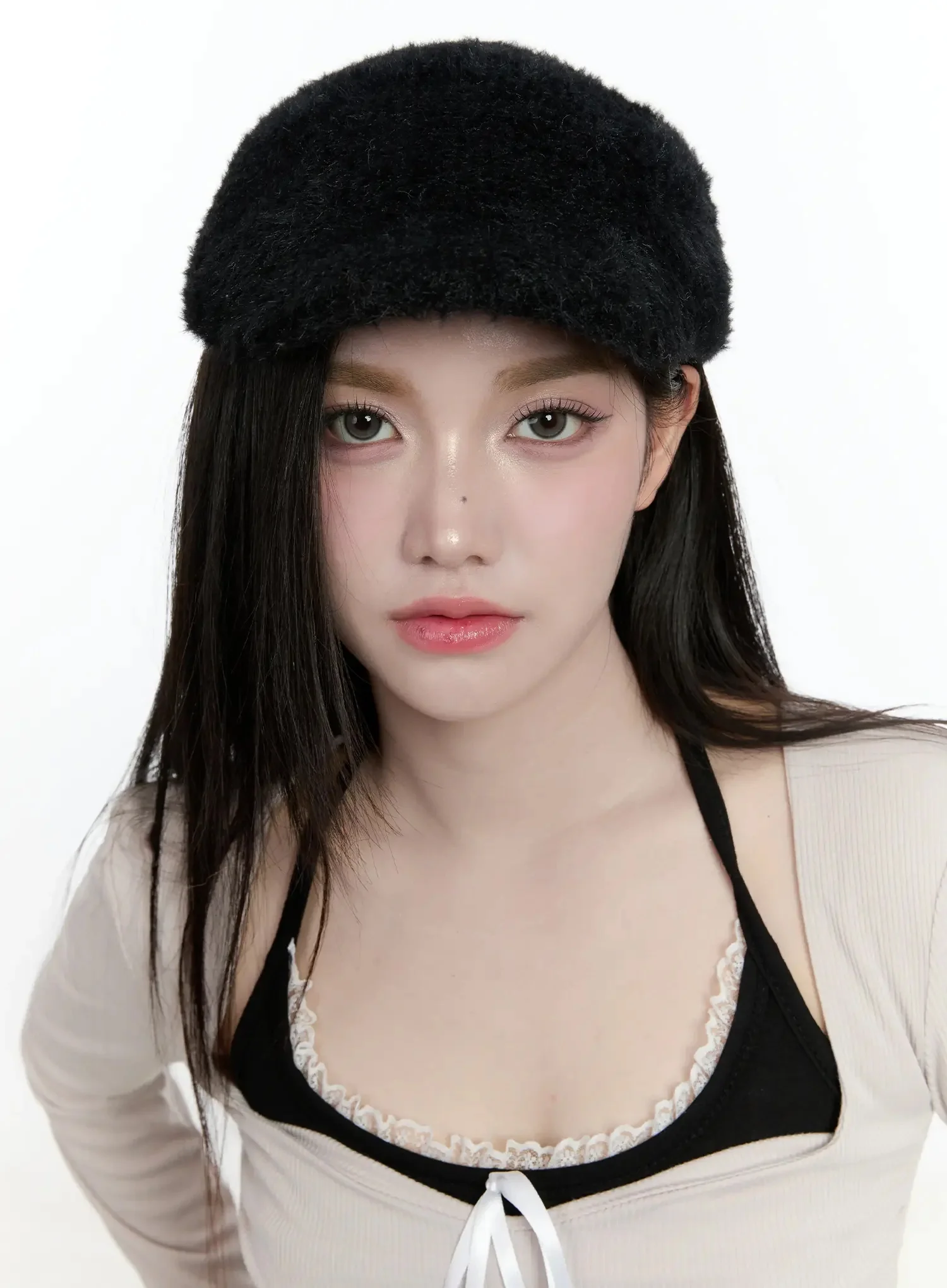 Cozy Woolen Flat Cap IO520 - Image 6