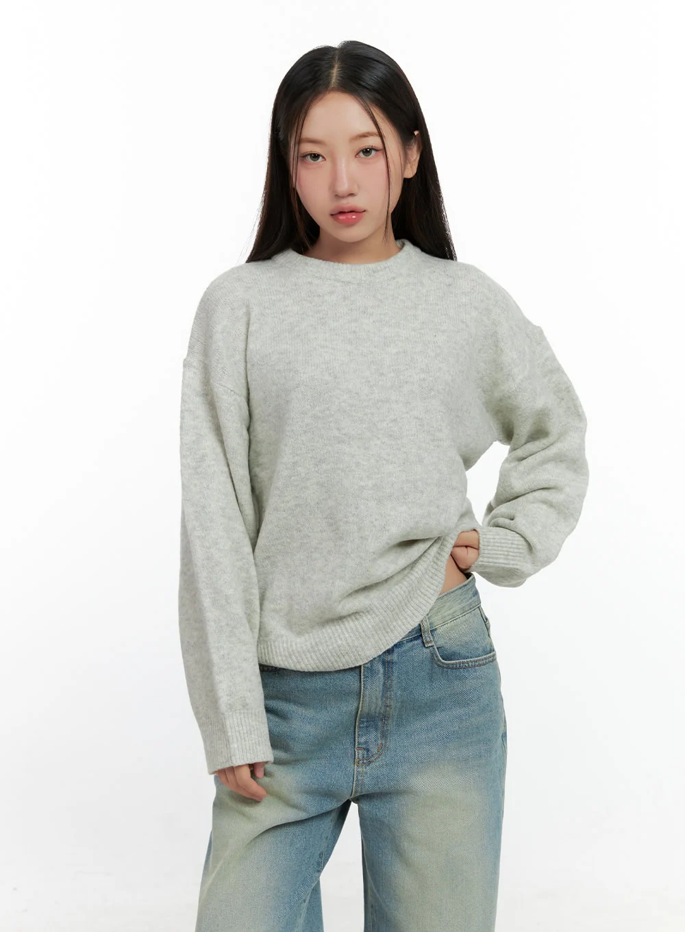 CozyKnit Round Neck Sweater CN411 - Image 13