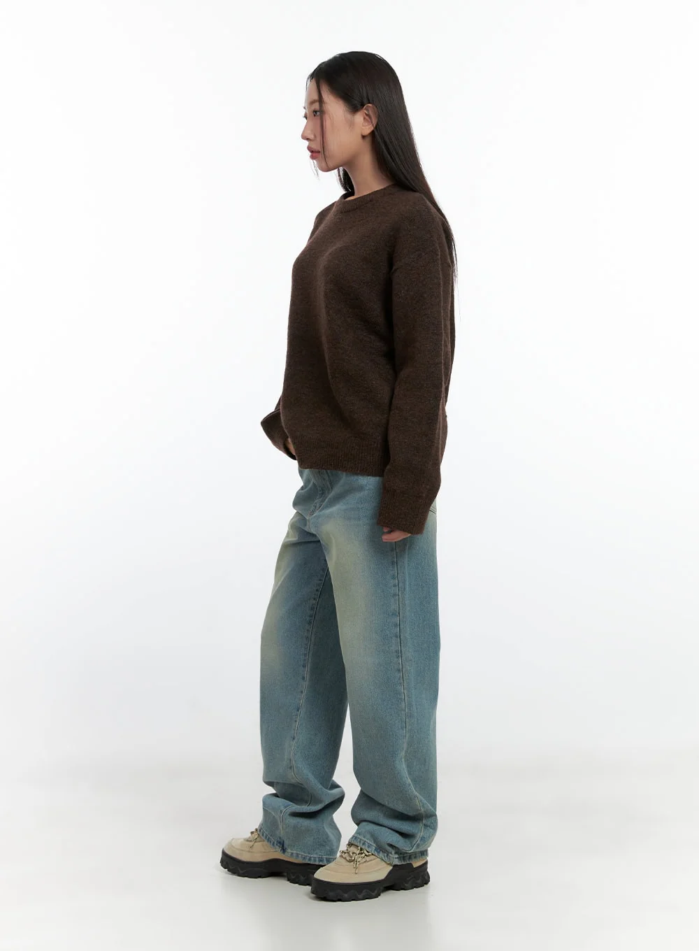 CozyKnit Round Neck Sweater CN411 - Image 3