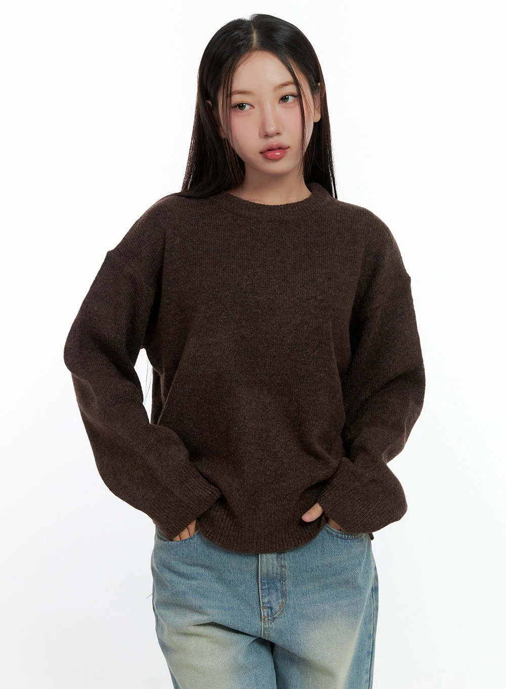 CozyKnit Round Neck Sweater CN411 - Image 7