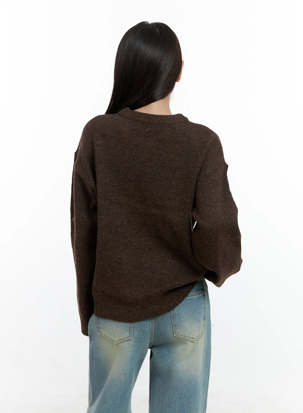 CozyKnit Round Neck Sweater CN411 - Image 9