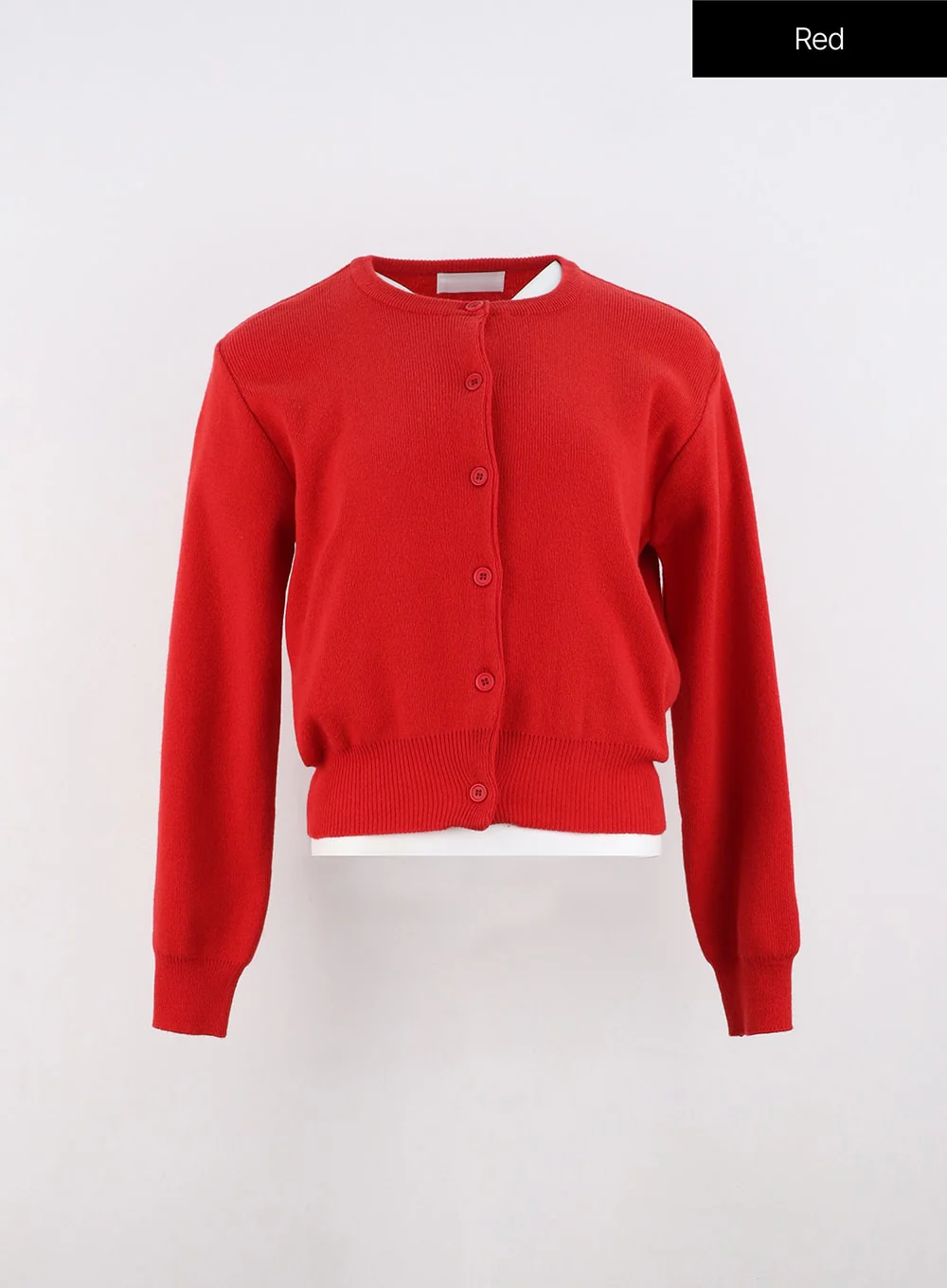 Crew Neck Cardigan IO317 - Image 7