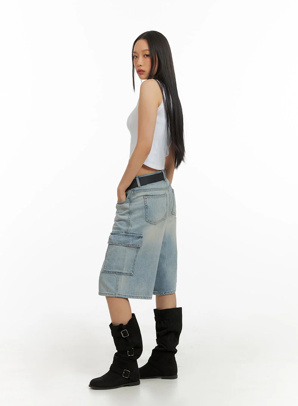 Crop Sleeveless Top IA417 - Image 5