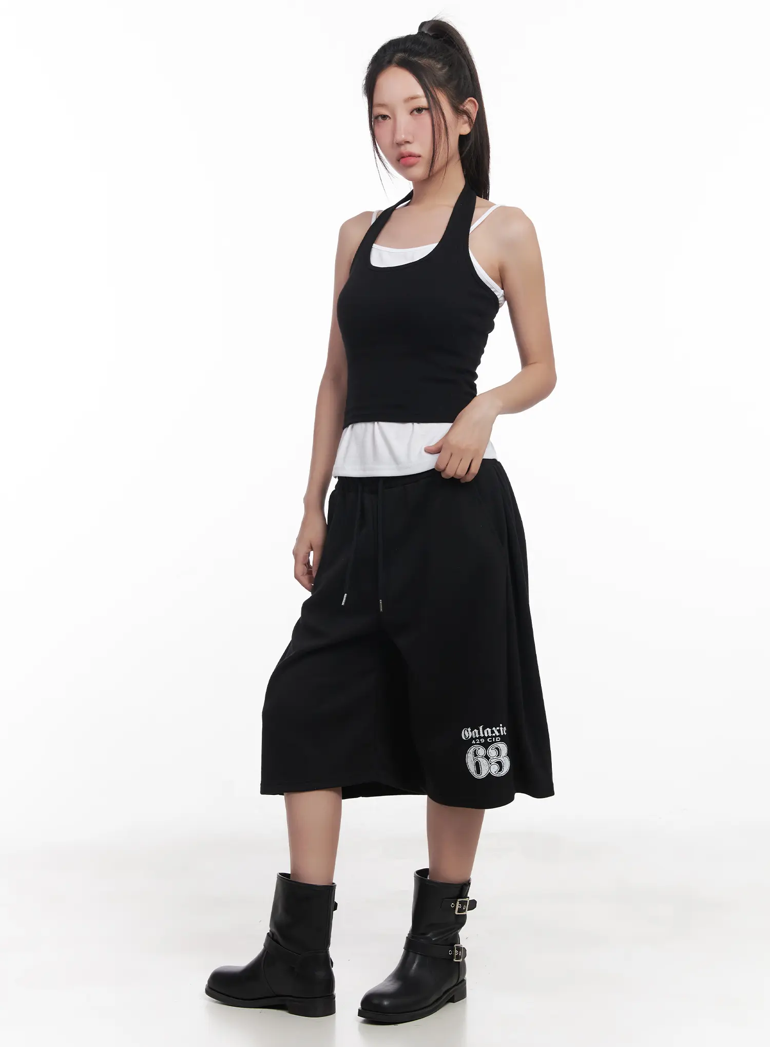 Cropped Halter Top CU517 - Image 3