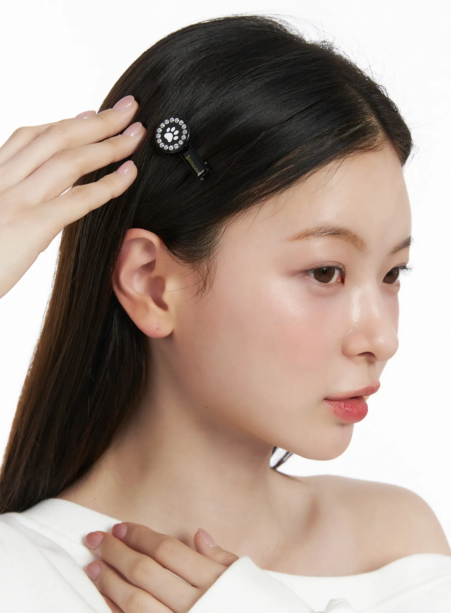 Crystal Hair Clip CJ512 - Image 2