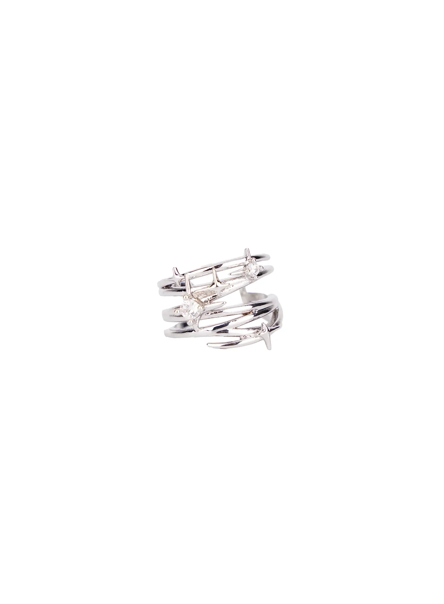 Cubic Zigzag Ring IM531 - Image 5