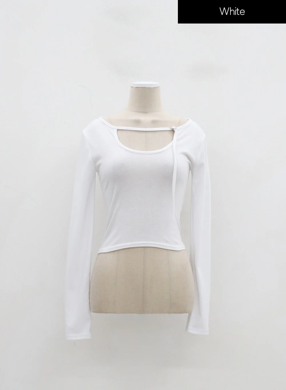 Cut-Out Cropped Top IF301 - Image 10