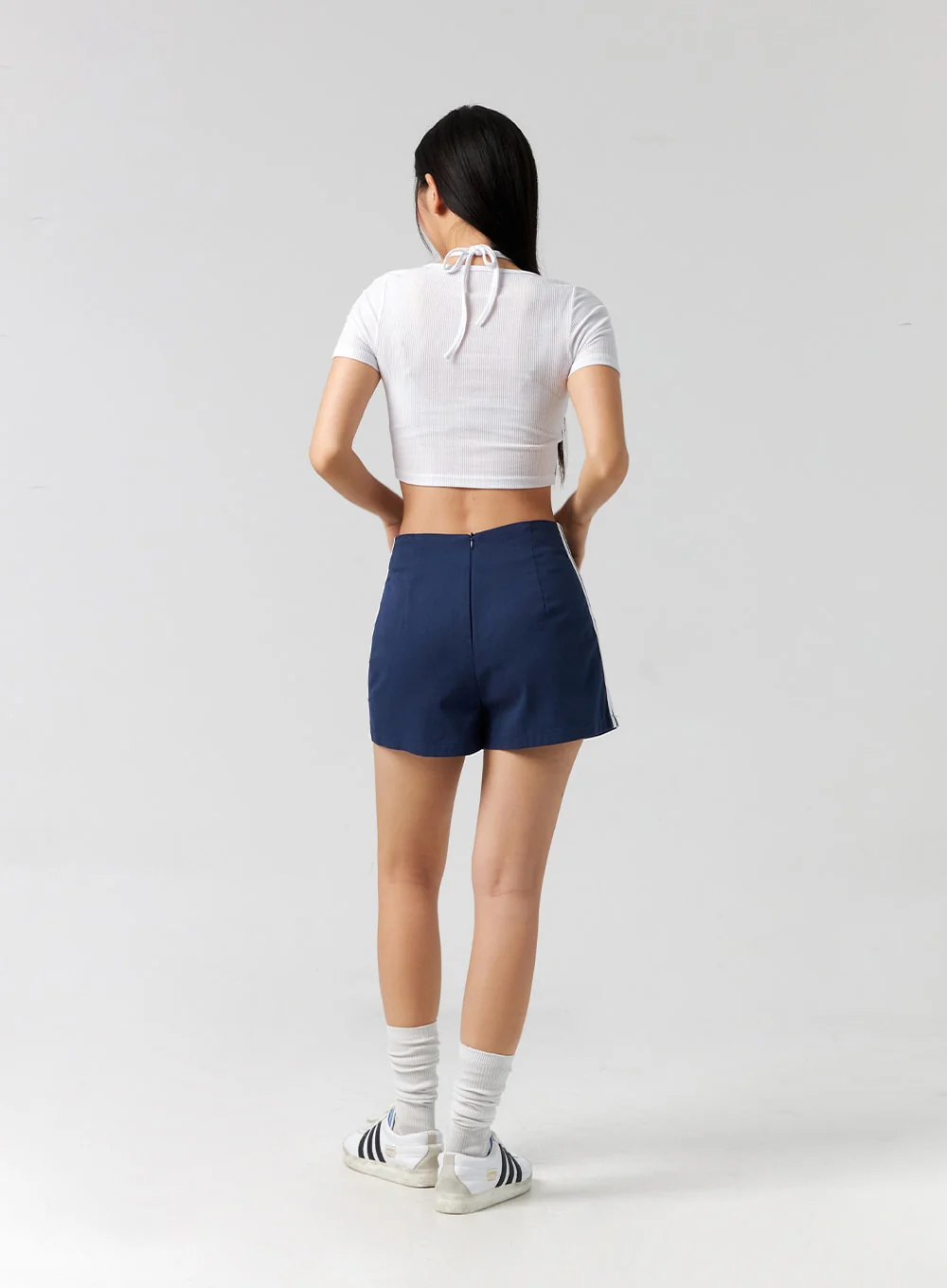 Cut Out Ribbed Tee CG302 - Image 12