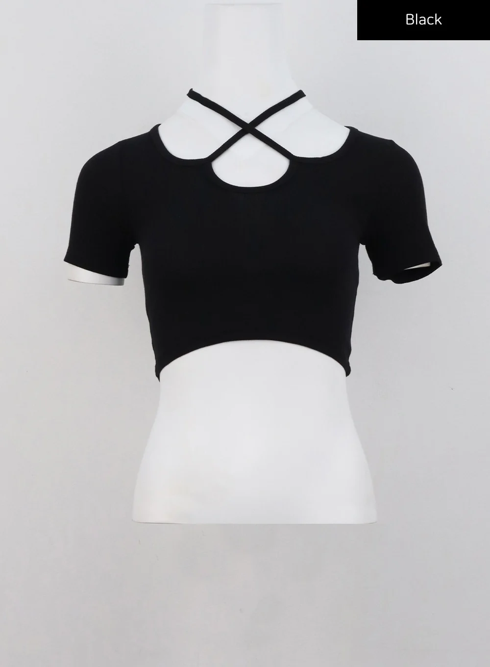 Cut Out Ribbed Tee CG302 - Image 17