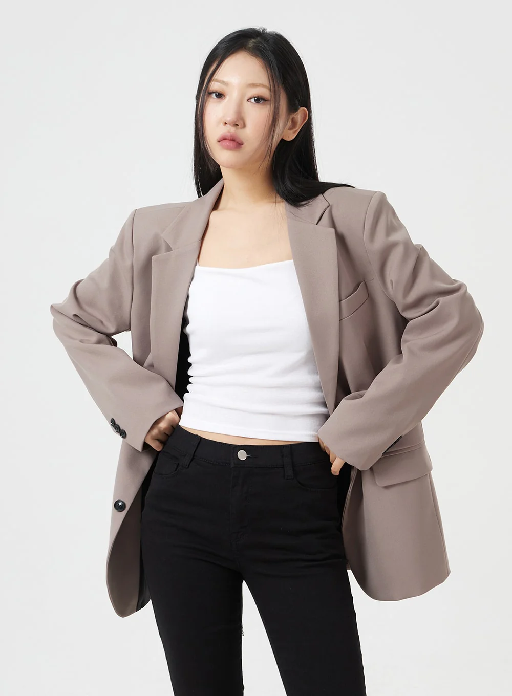 Cutting Hem Bootcut Pants BM304 - Image 7