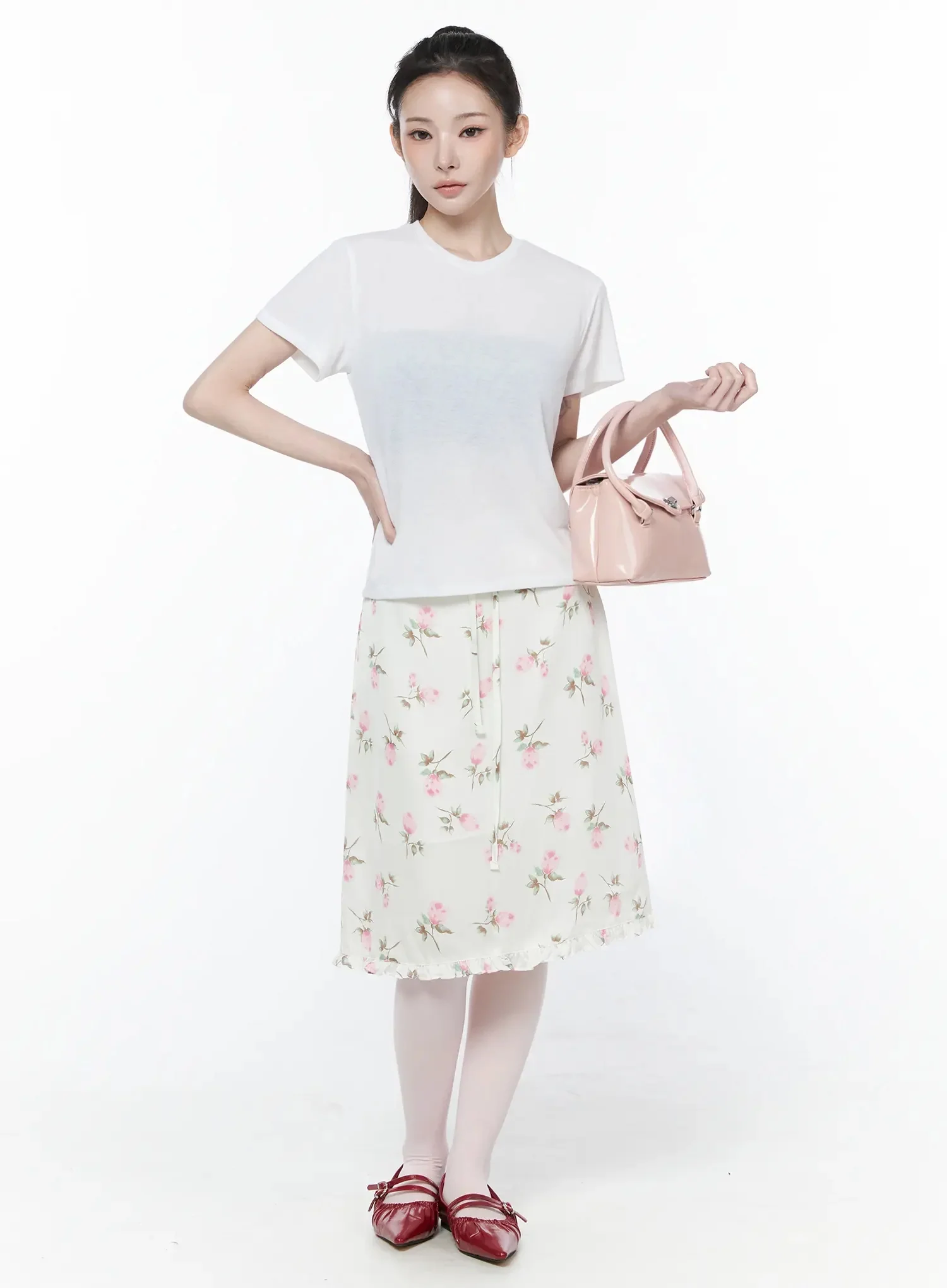 Daily Sheer Short Sleeve Top IY515 - Image 3