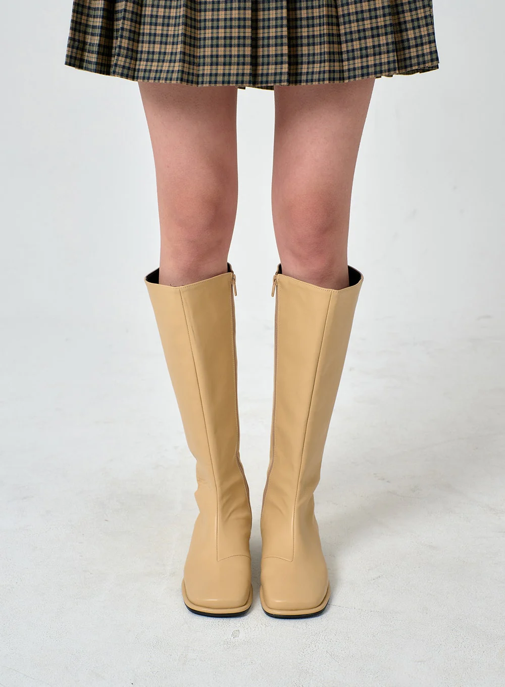 Daily Square Toe Long Boots OD01 - Image 2
