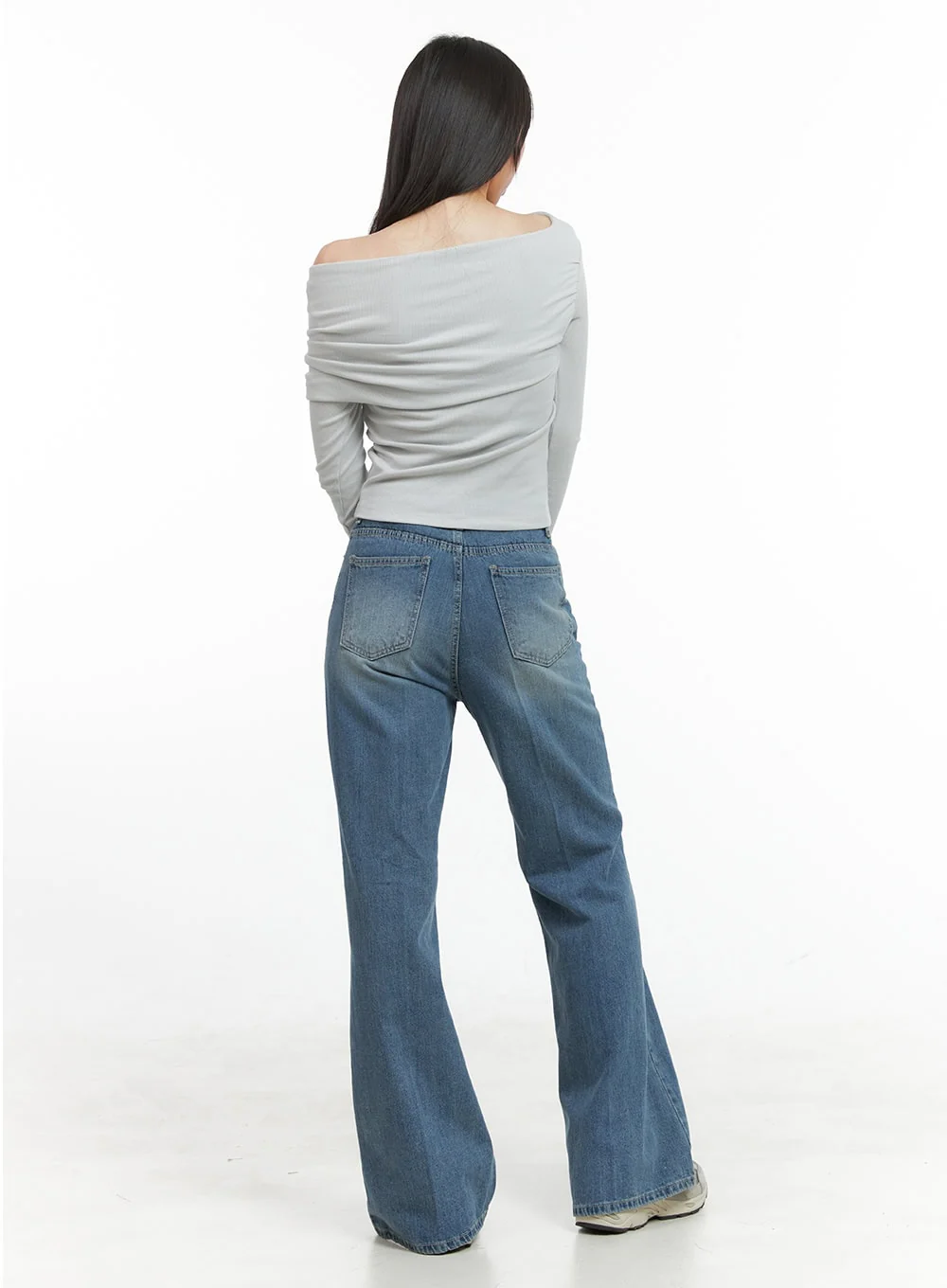 Daisy Loose Fit Bootcut Jeans CG419 - Image 4